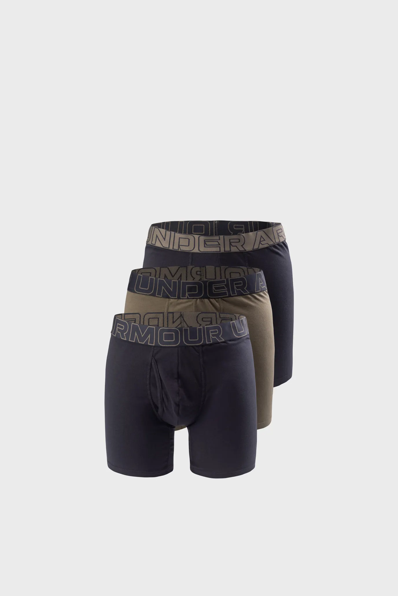 Трусы/UA PERFORMANCE COTTON - SOLID 6 IN 3PK 1