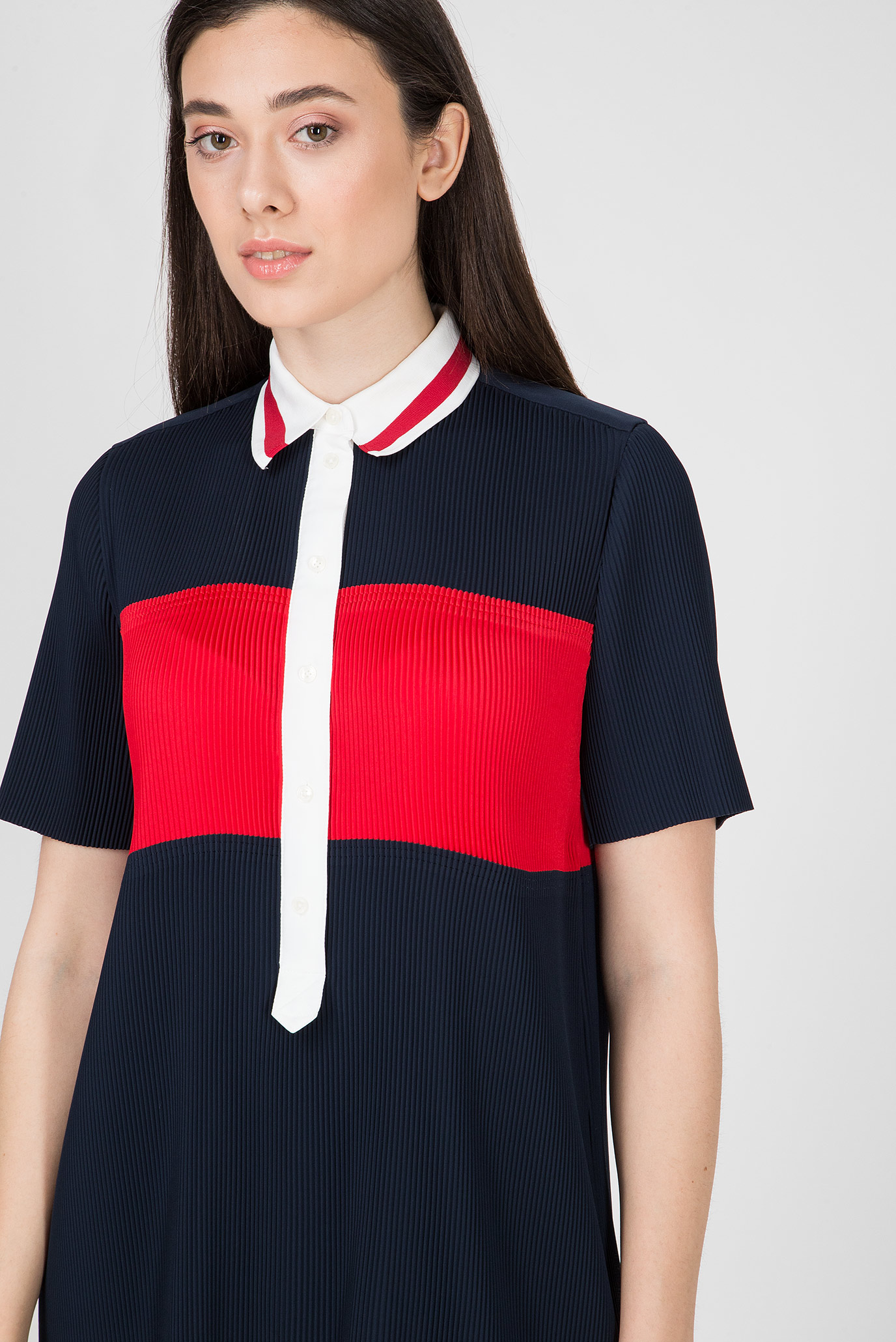 Женское темно-синее платье FRANCES 7