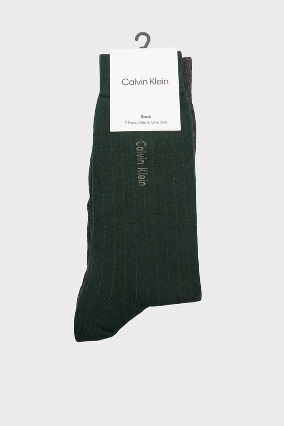 Носки CK MEN SOCK 2P PINSTRIPE Calvin Klein Носки CK MEN SOCK 2P PINSTRIPE Calvin Klein