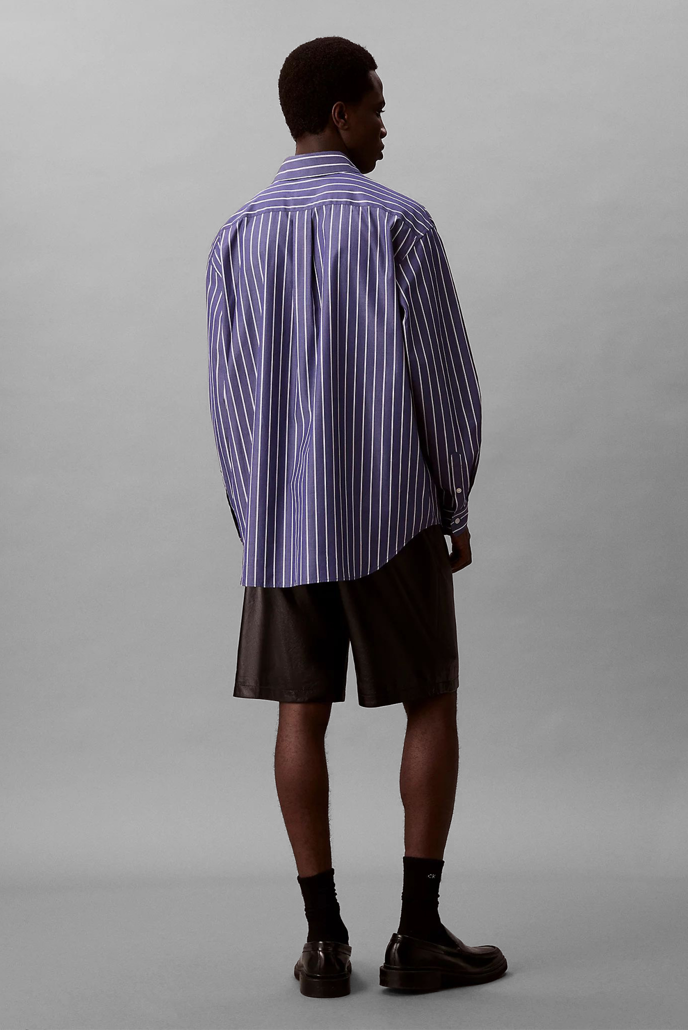 Рубашка LS OVERSIZED STRIPE COTTON SHIRT 4