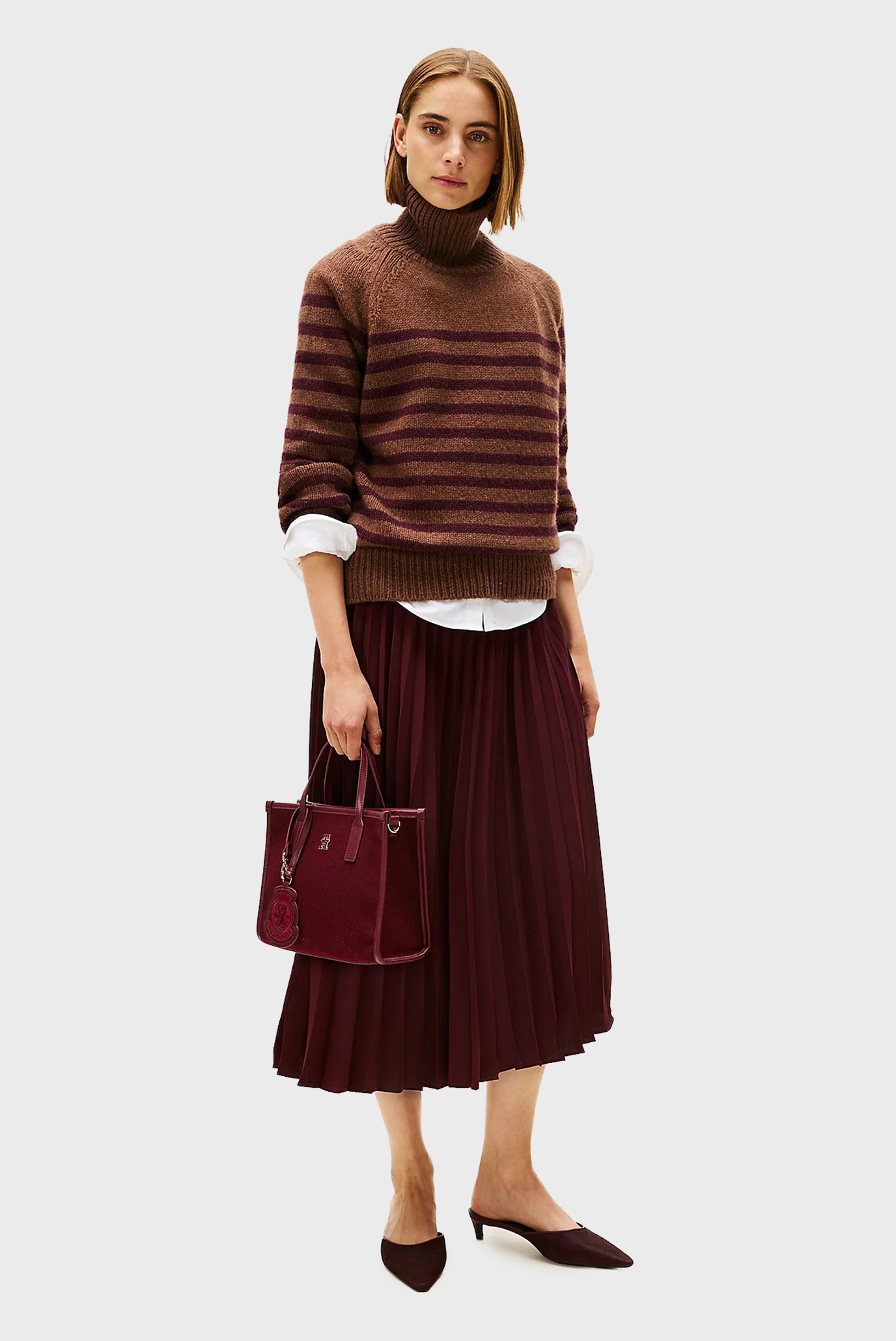 Юбка FLUID PLEATED PULL ON MIDI SKIRT 1