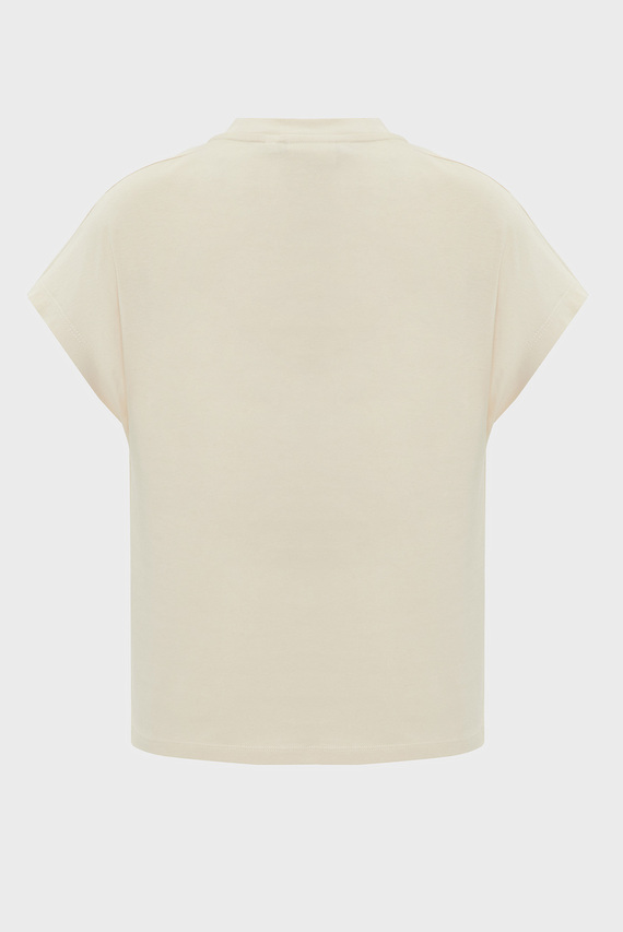 Женская бежевая футболка MODERN FLORAL REGULAR