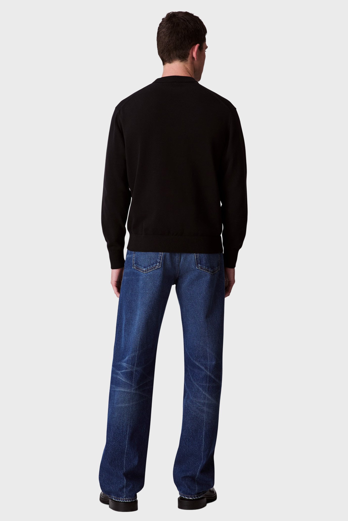 Свитер EU LS COTTON RELAXED CREWNK SWEA 4