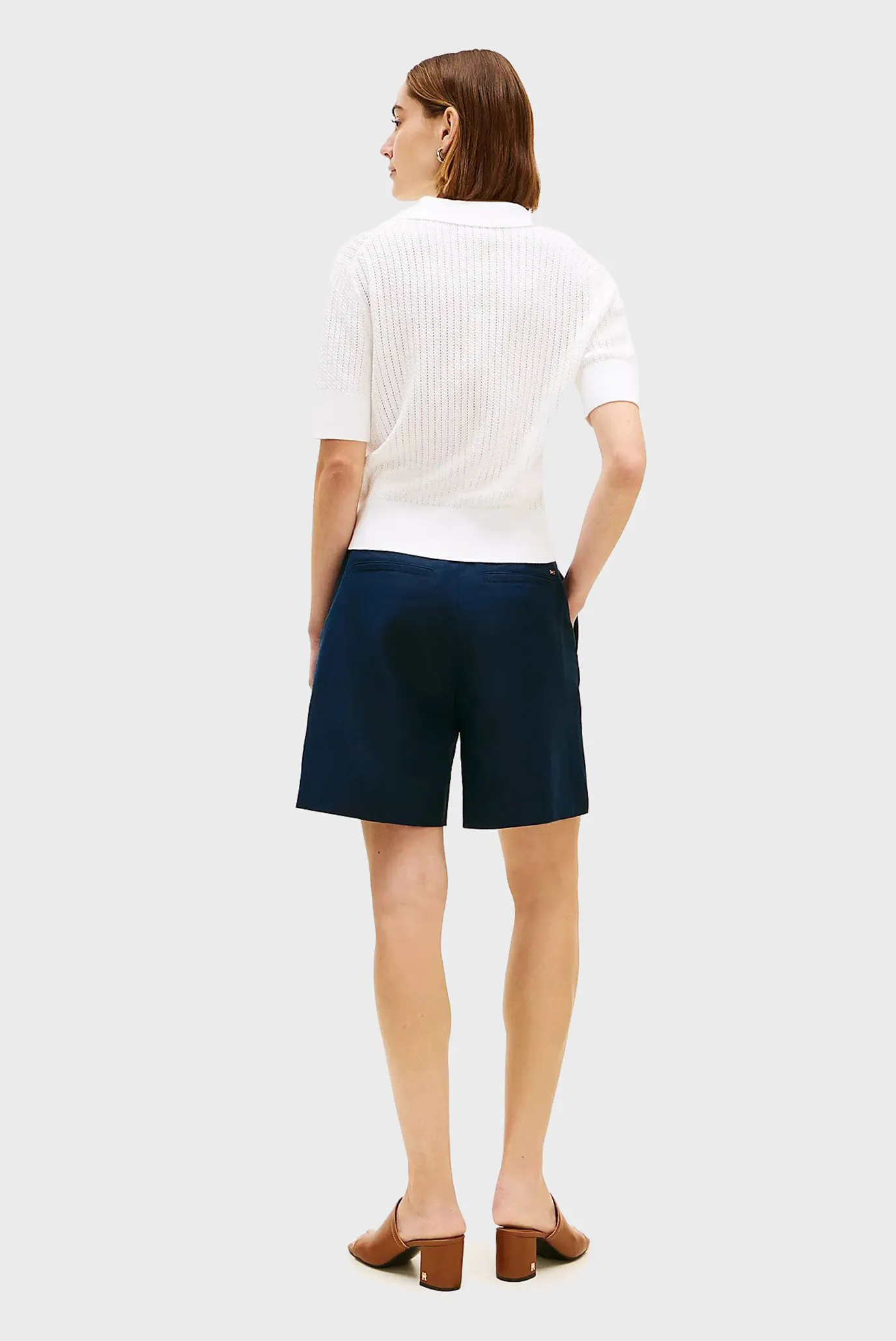 Поло POINTELLE S S POLO SWEATER 3