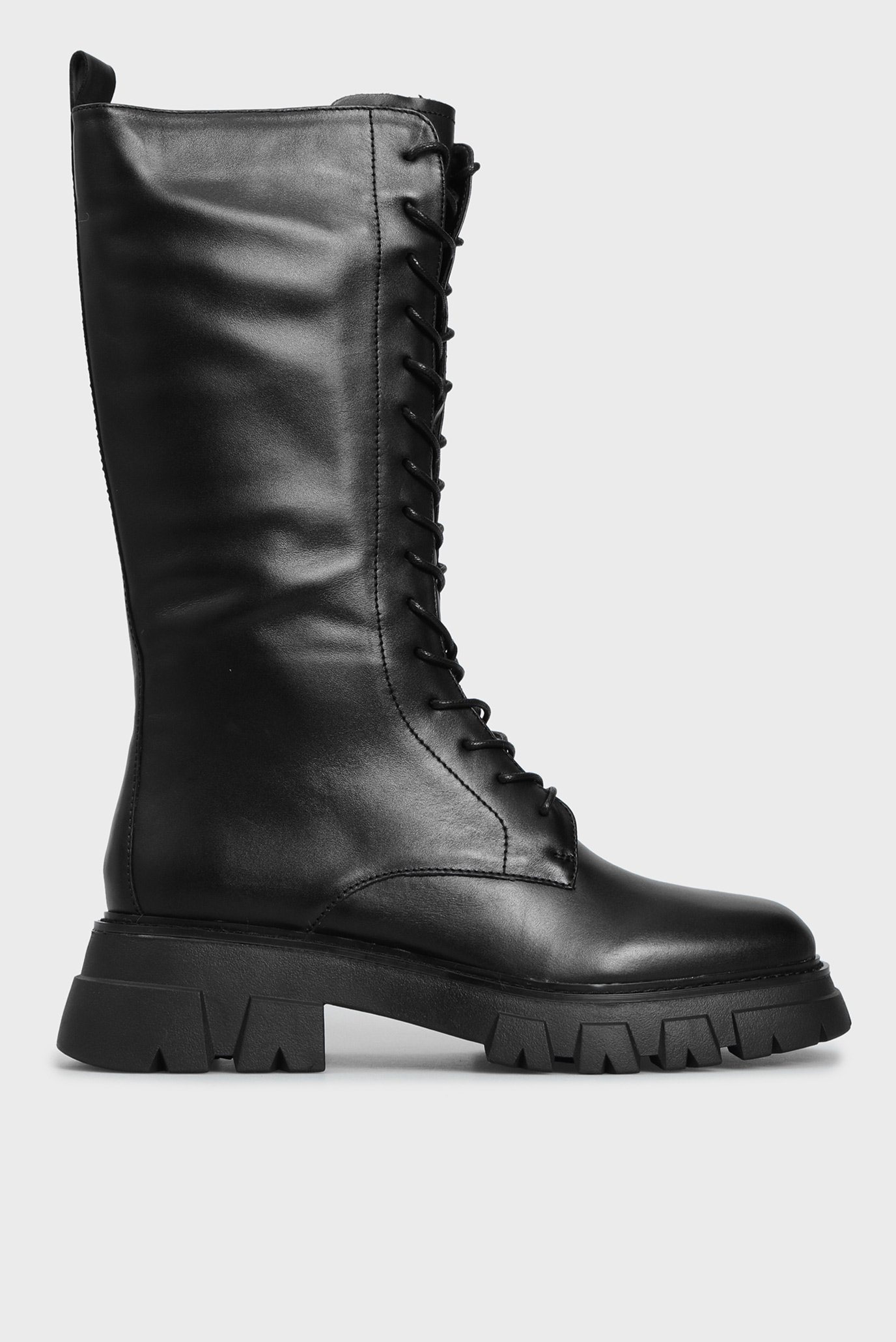 Женские черные кожаные ботинки Columbia 6