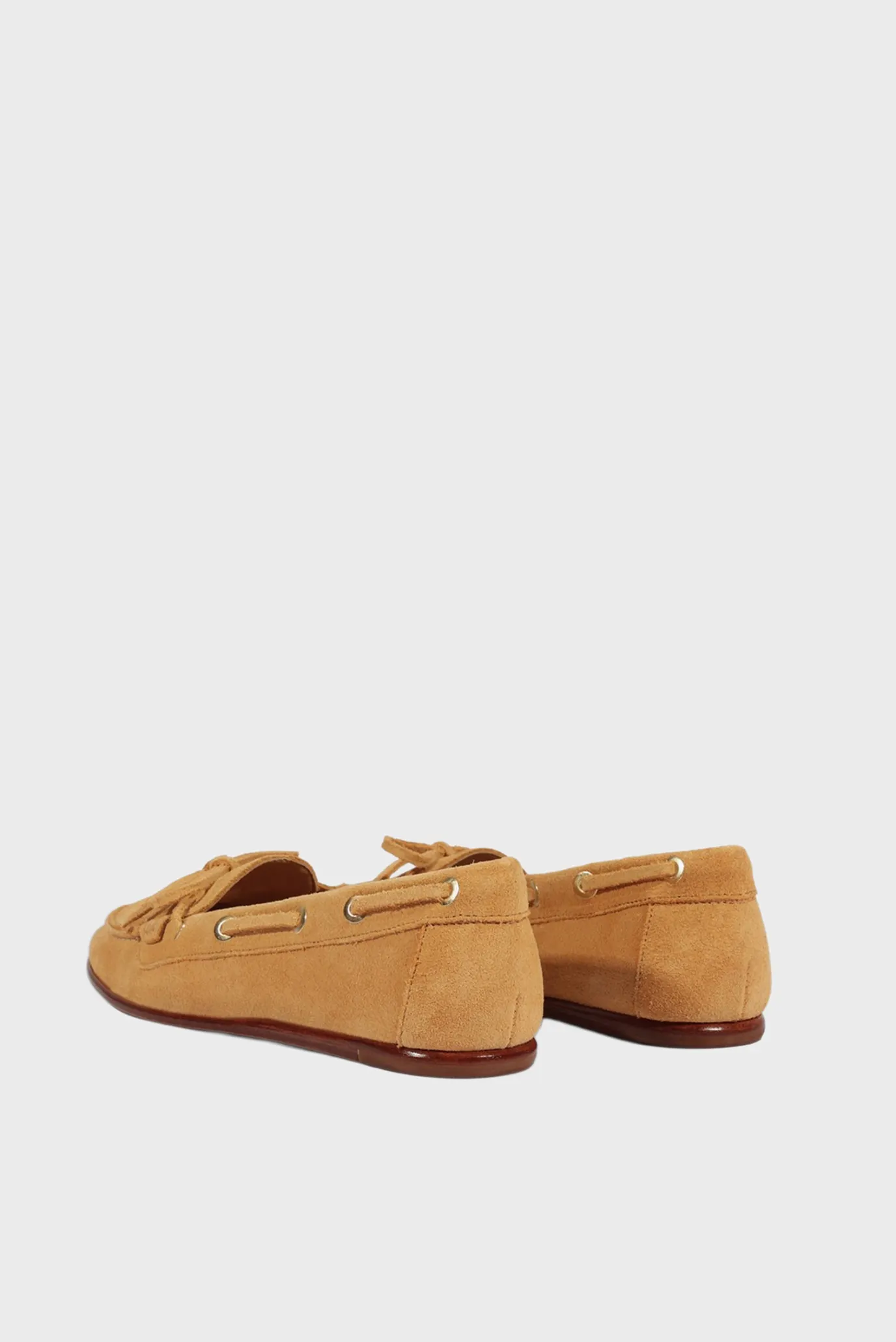 Лоферы CALC-FSR  HEAVY SUEDE    |LIGHT WOOD 3