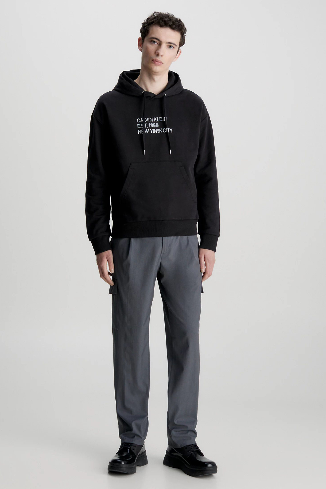 Худи MIXED PRINT STENCIL LOGO HOODIE 3