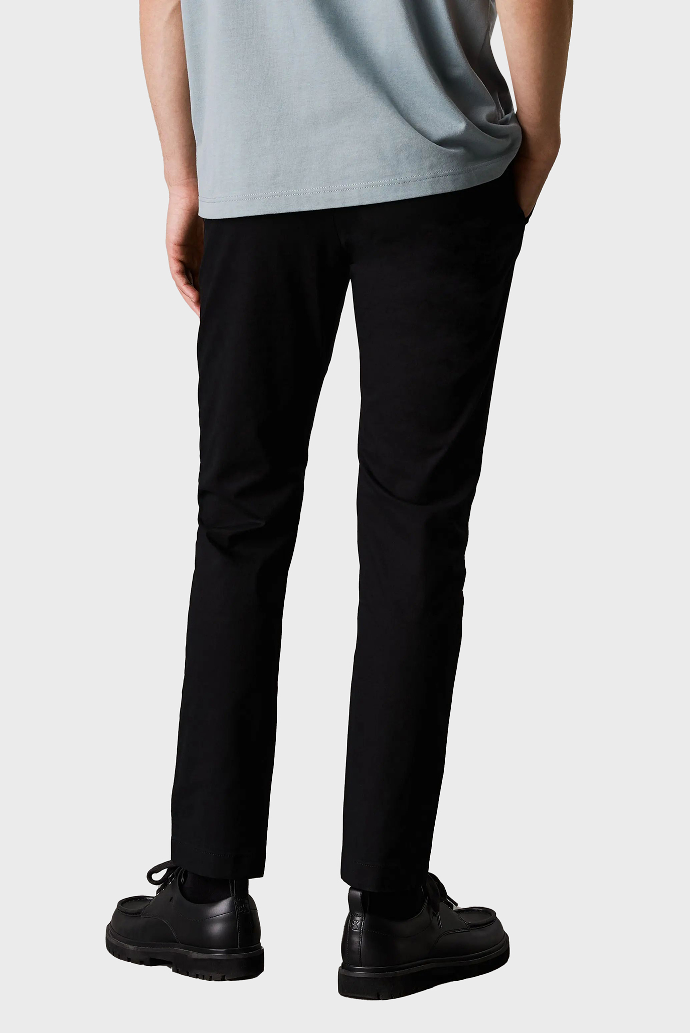 Мужские черные чиносы TAPERED CHINOCalvin Klein Jeans Мужские черные чиносы TAPERED CHINO 3