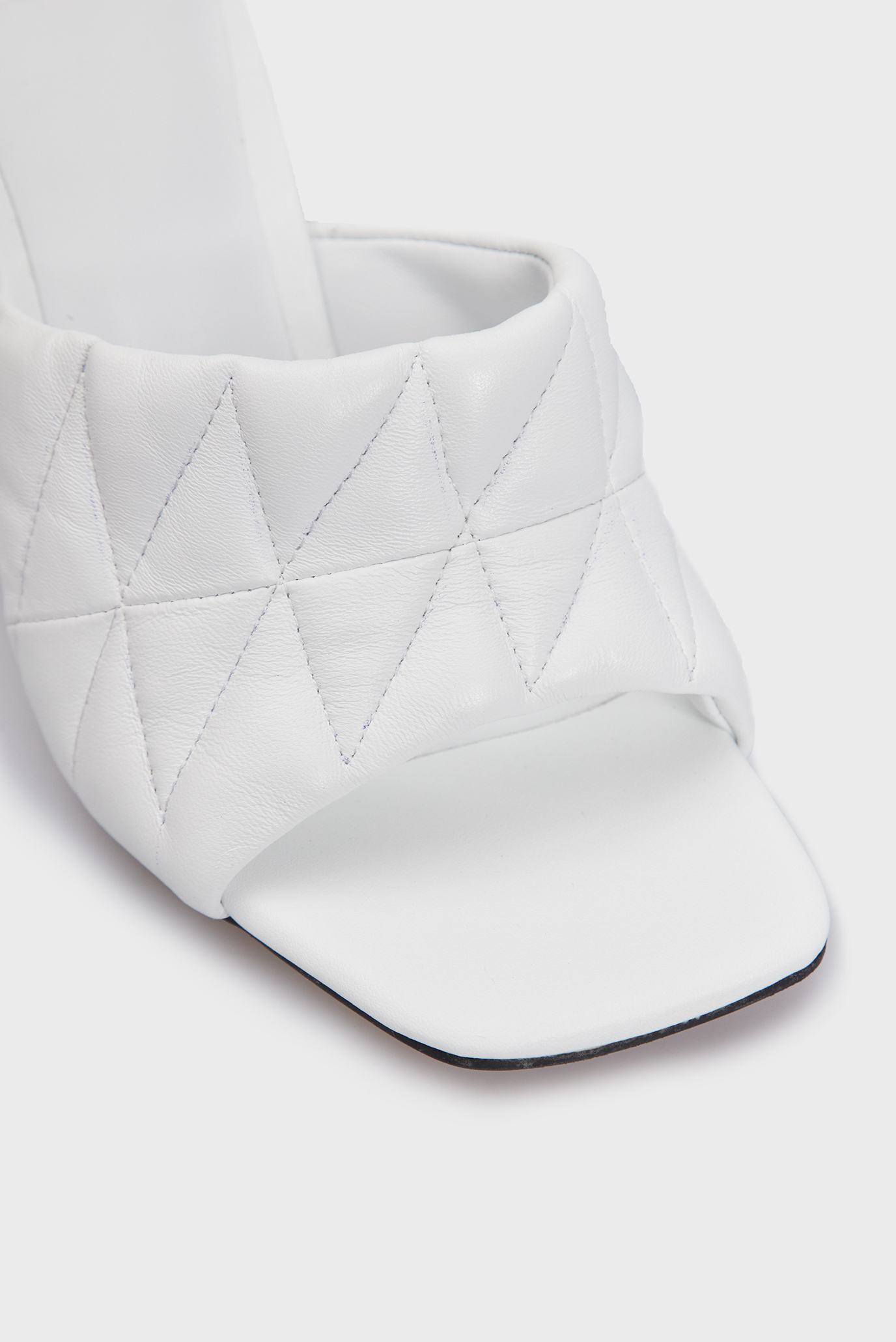 Женские белые кожаные босоножки FranciePRPY Женские белые кожаные босоножки Francie 7