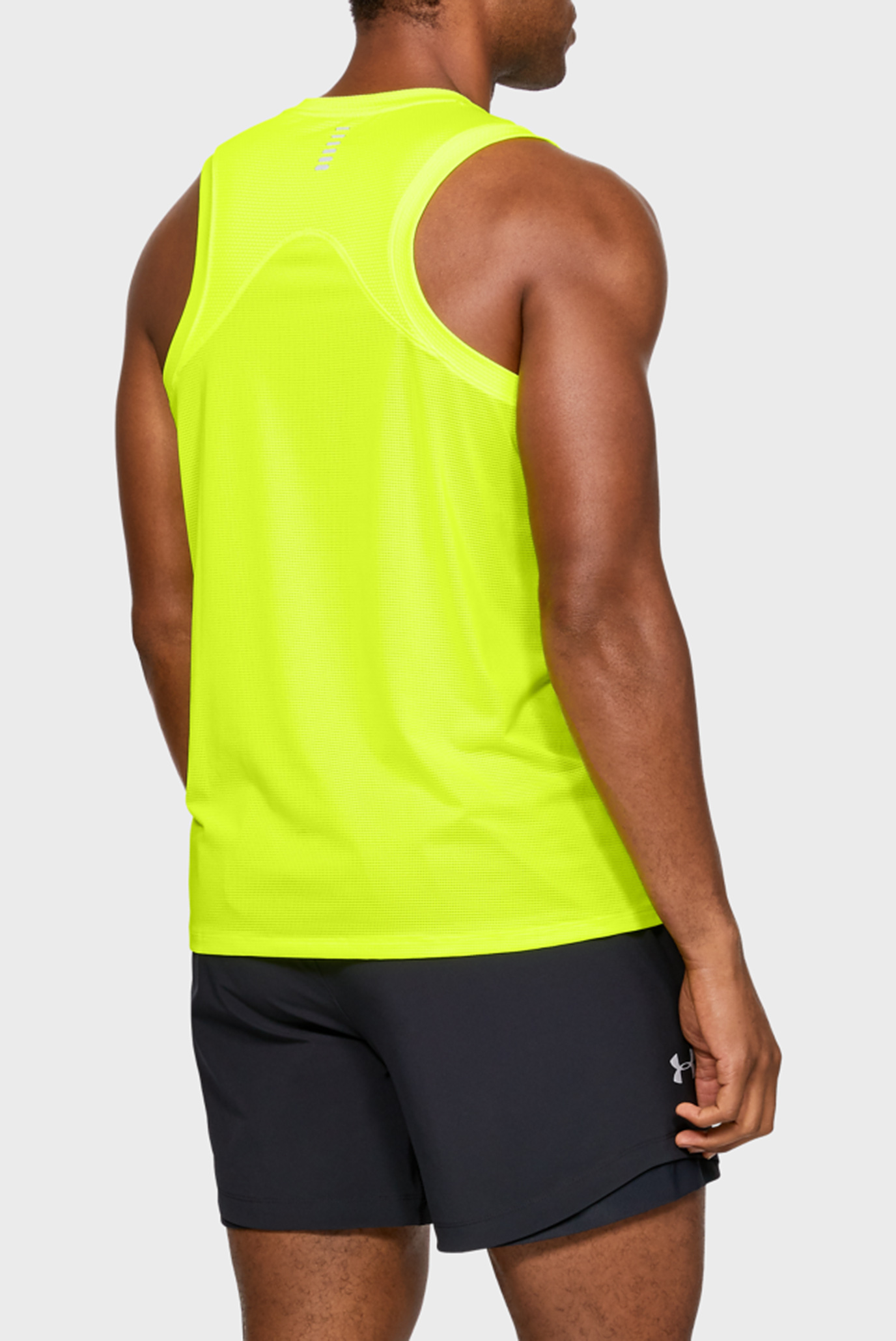 Мужская желтая майка UA QUALIFIER SINGLET 7