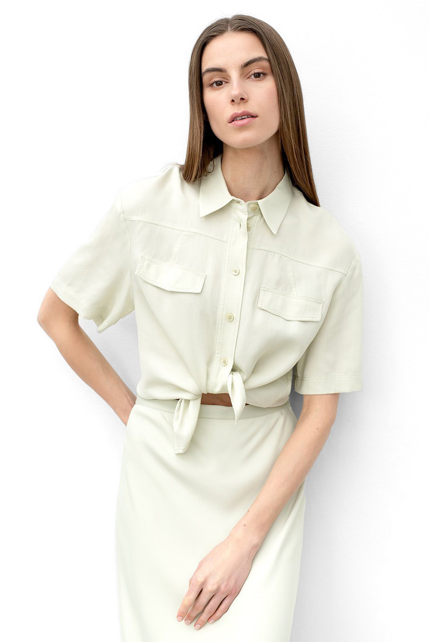Блузка TENCEL SS BLOUSE 4