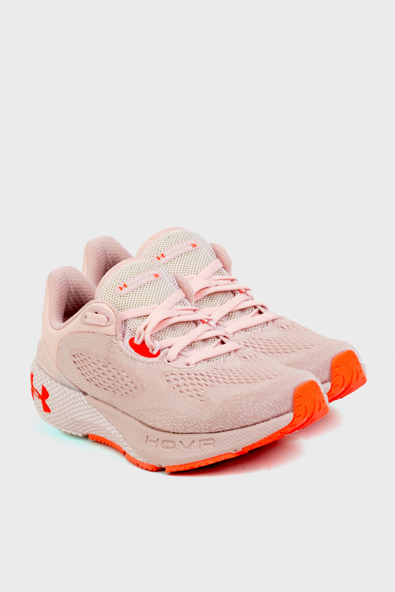 Женские пудровые кроссовки UA W HOVR Machina 3 2