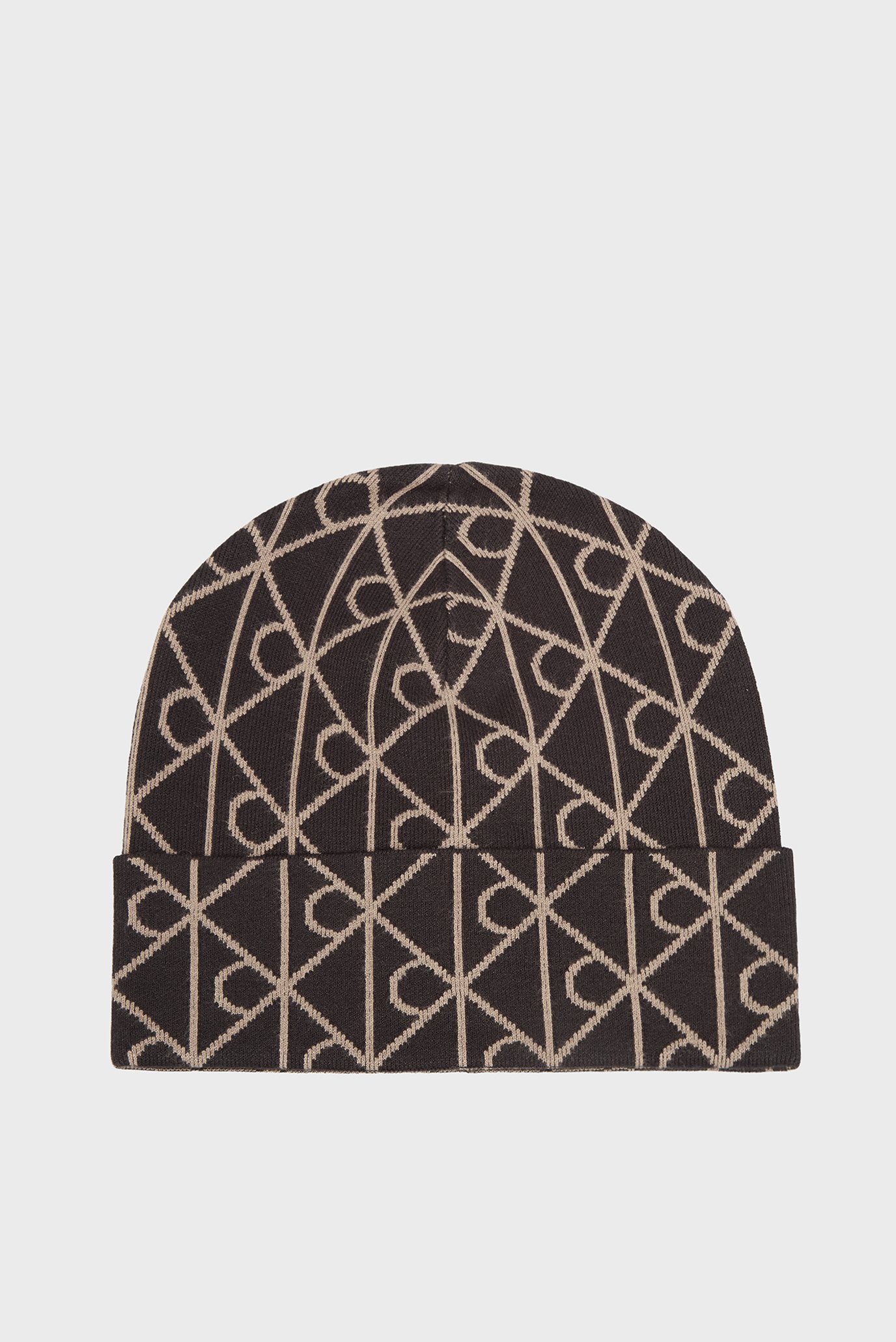 Шапка EMBLEM AOP JCQ FINE RIB BEANIE 1