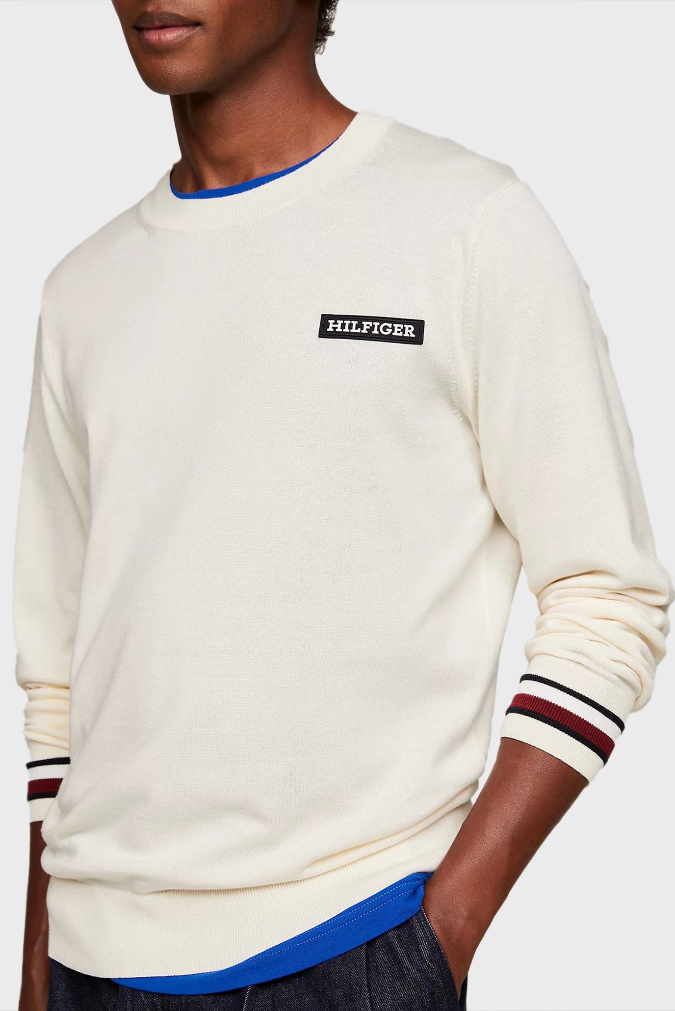 Свитер GLOBAL STRIPE CREW NK 4