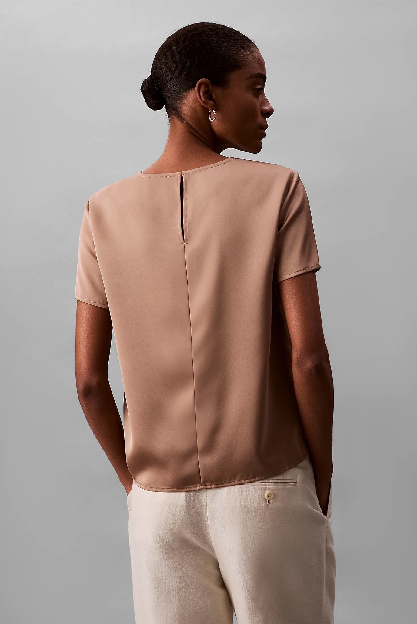 Топ Matte Shine Satin SS Shell Top 5