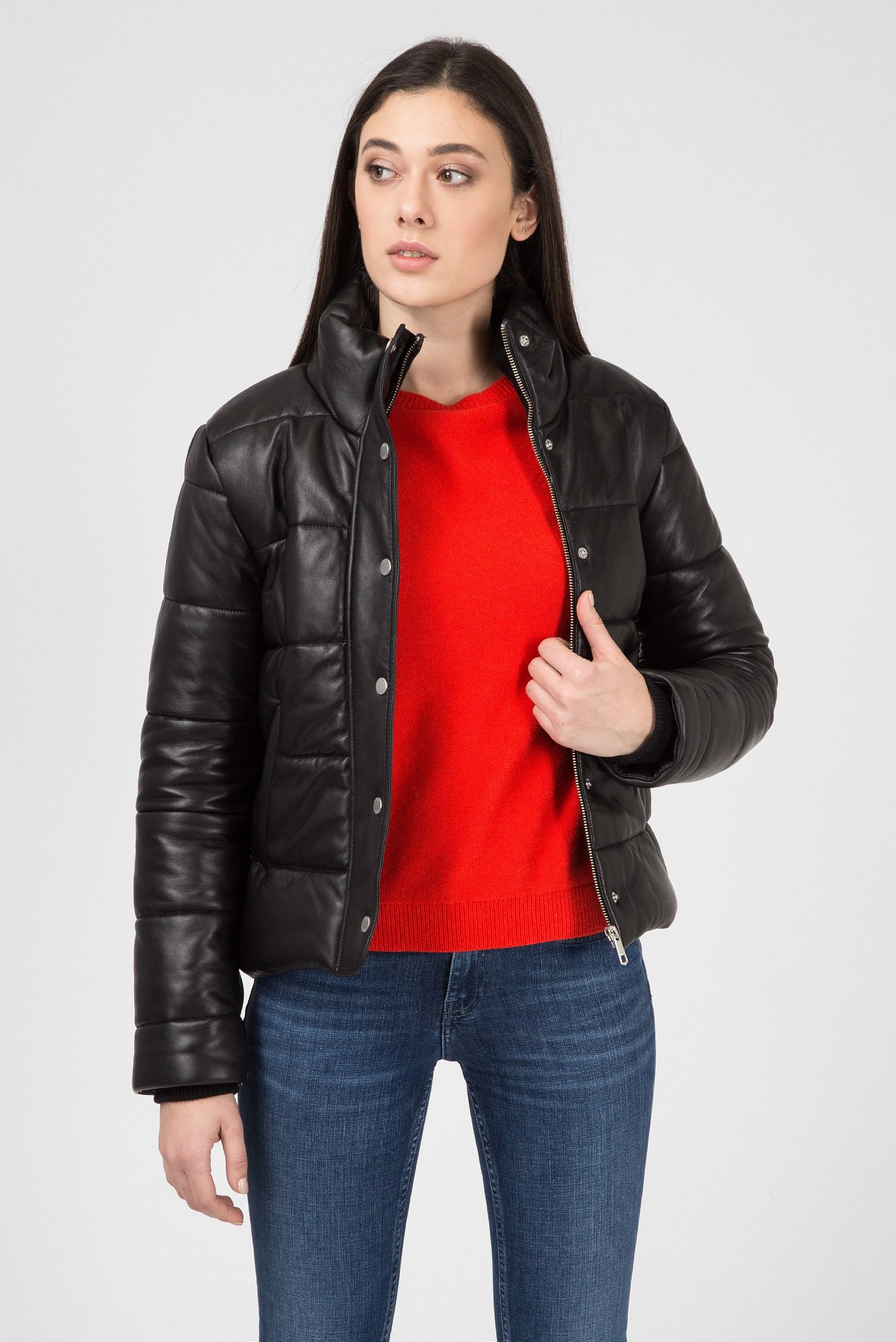 Женская черная куртка GEORGIETommy Hilfiger Женская черная куртка GEORGIE 6