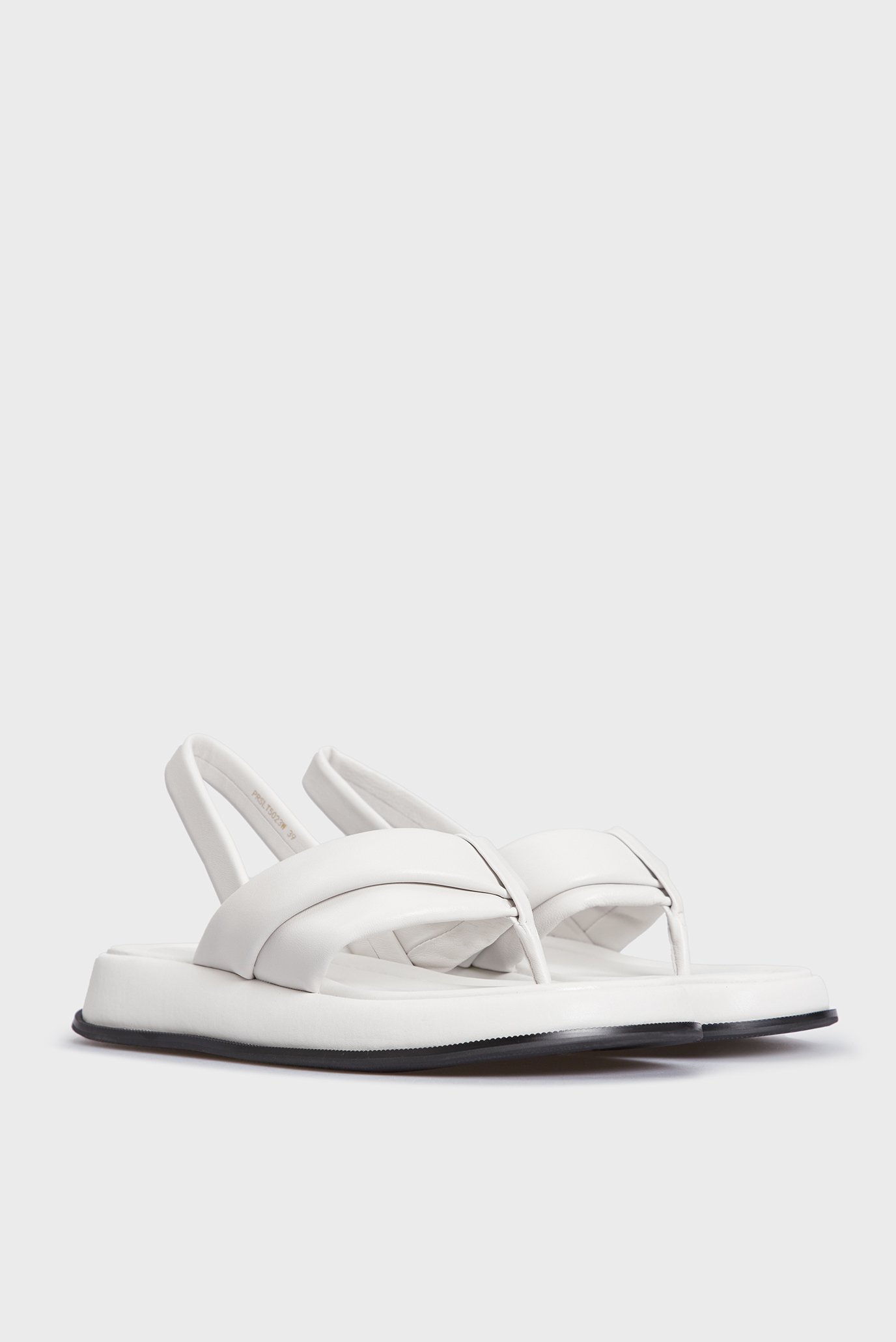 Женские белые кожаные сандалии WilmaPRPY Женские белые кожаные сандалии Wilma 2