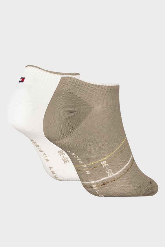 Женские носки (2 пары) SNEAKER RIB SHINE