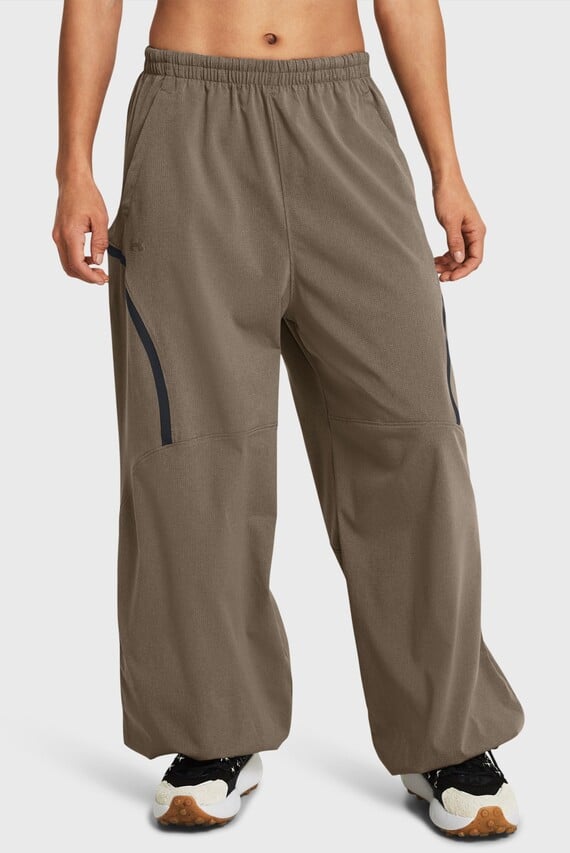 Штаны спортивные/UA Unstoppable Airvent Parachute Pant-BRN