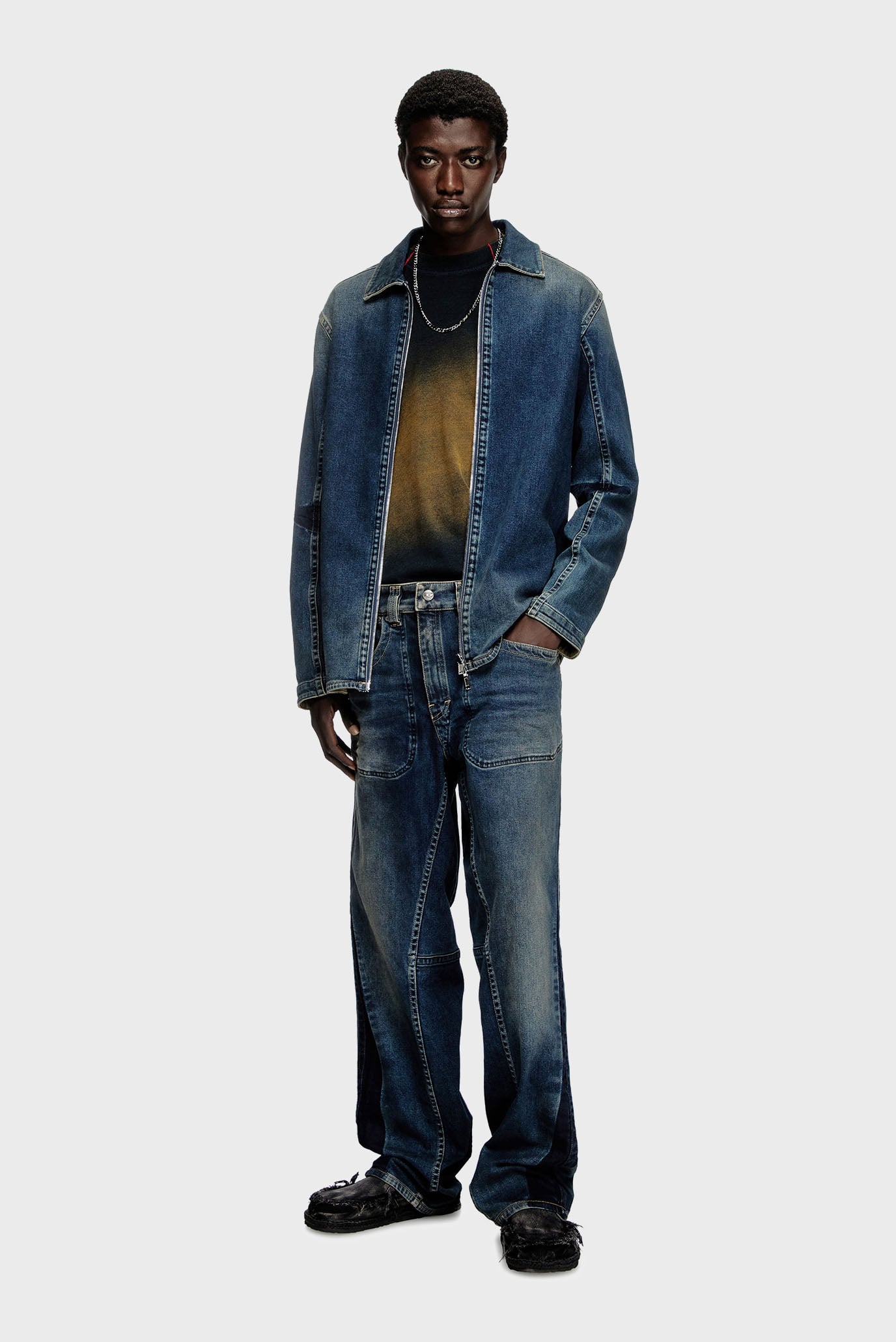 Джинсы D-MACRO-RE L.32 PANTALONI 2