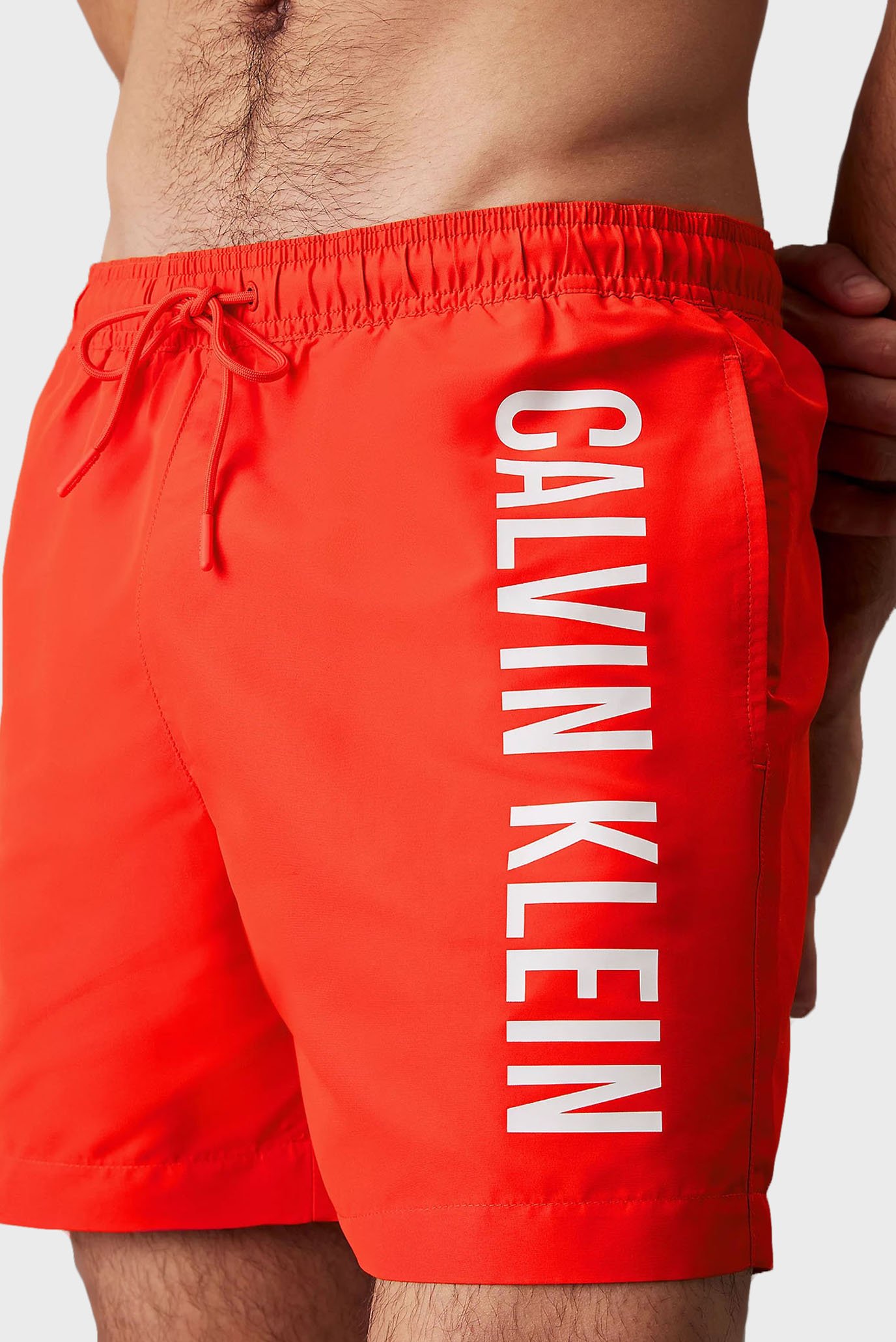 Мужские красные плавательные шортыCalvin Klein Jeans Мужские красные плавательные шорты 4