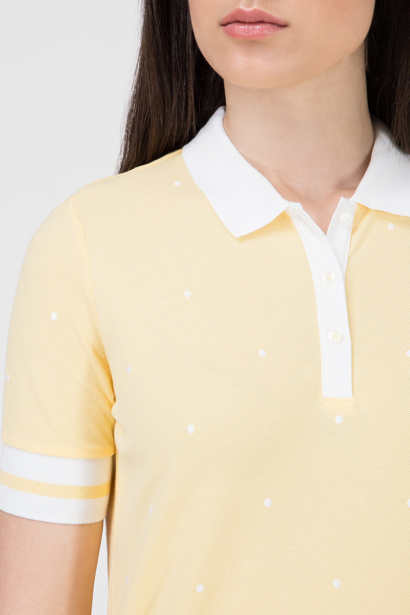 Женское желтое поло ELSA 9