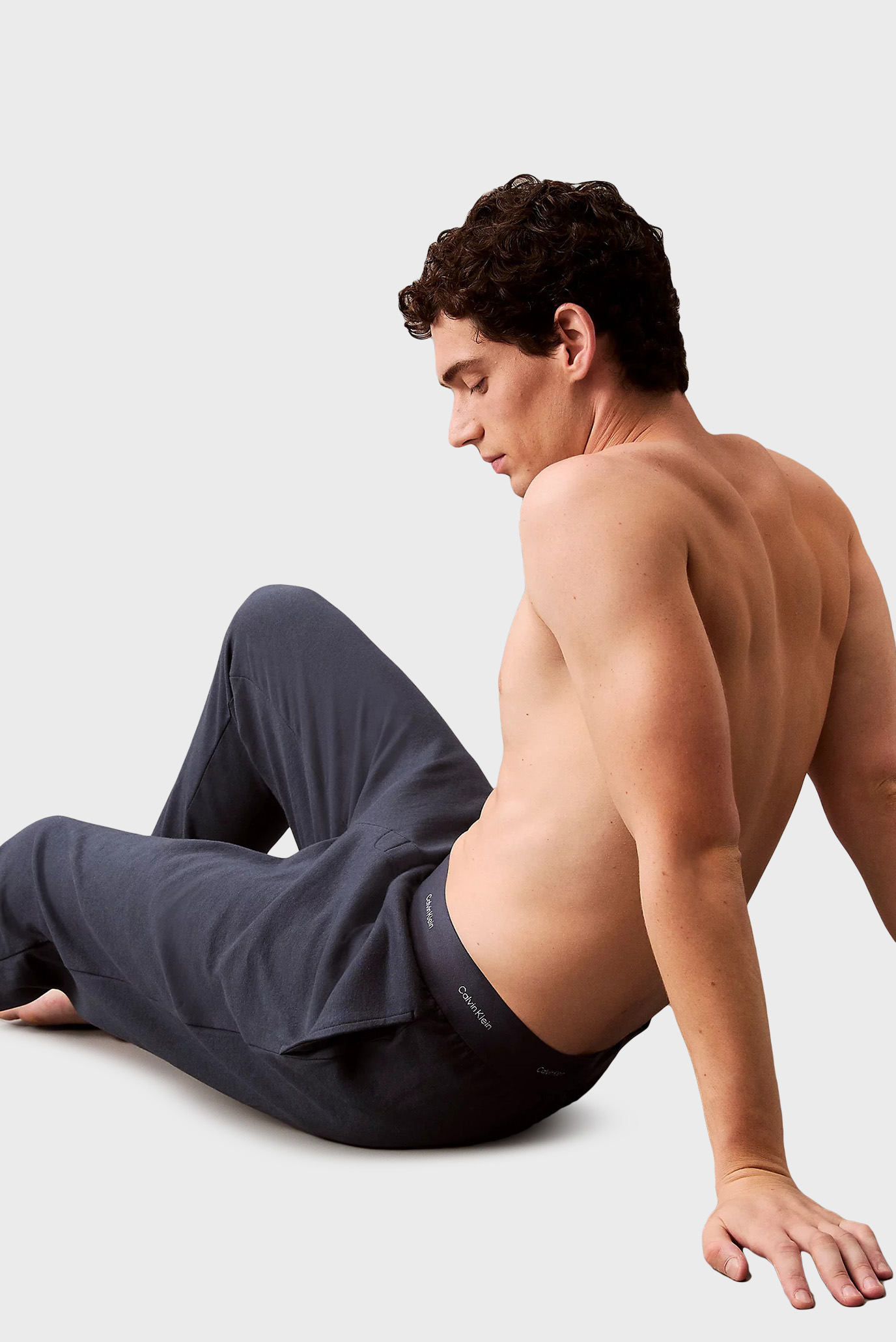 Мужские темно-синие брюки 6