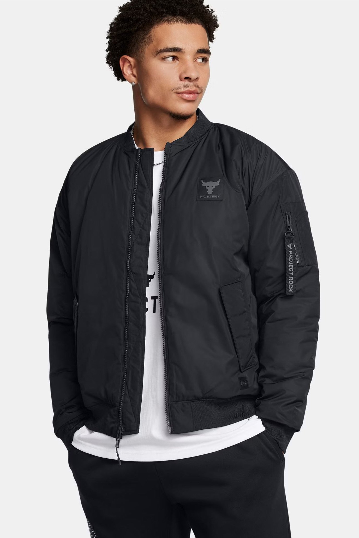 Pjt Rock Bomber Jacket Under Armour 1387085 001 FR Group