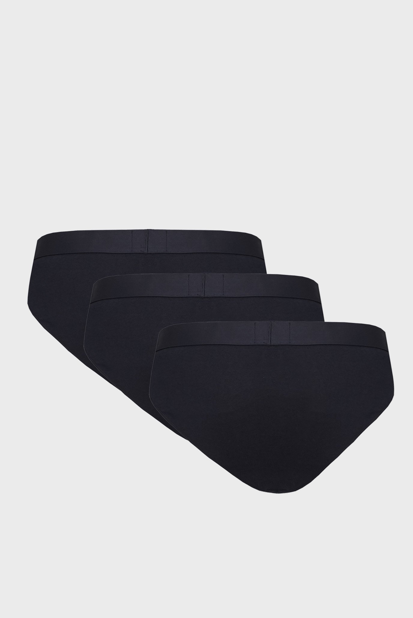 Мужские темно-синие брифы (3 шт) 2