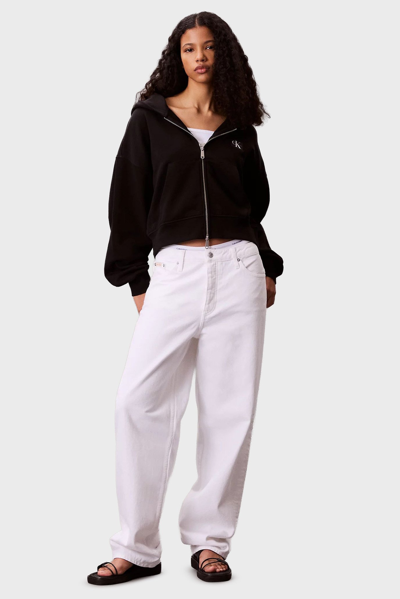 Реглан/A- FRENCH TERRY BADGE LOGO FZ HO 2