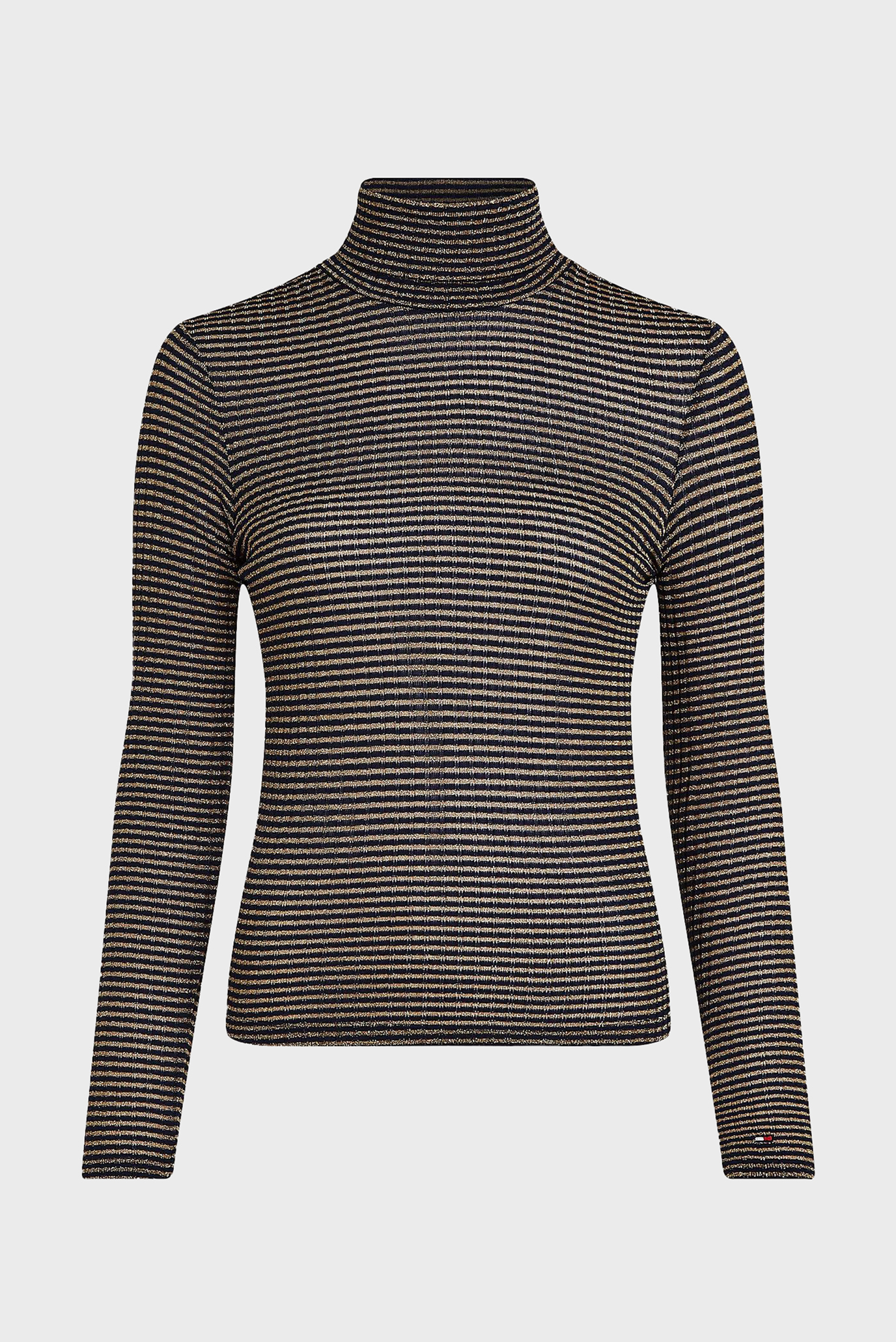 Лонгслив GOLD RIB STRIPE ROLL-NK LS 5