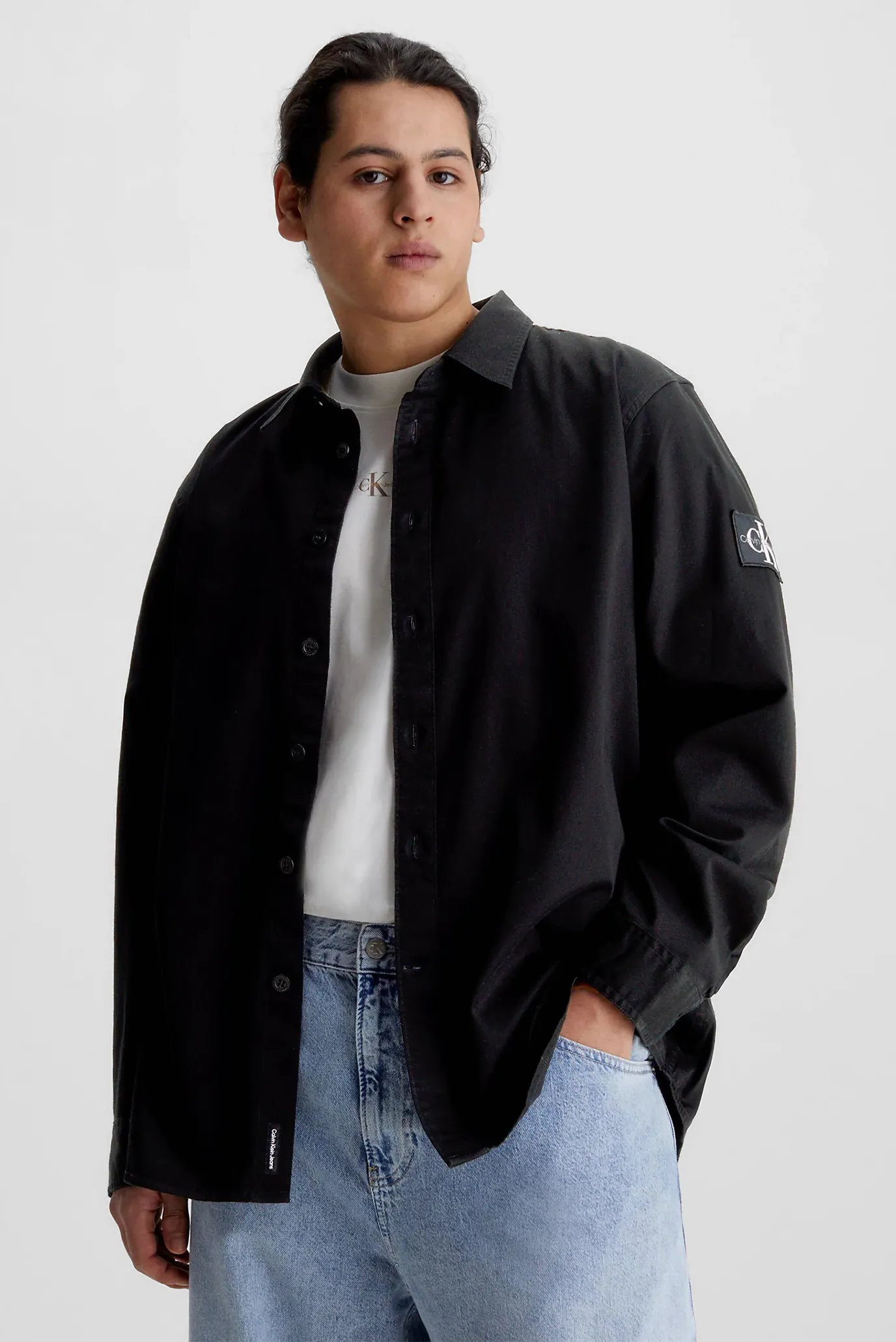 Рубашка MONOLOGO BADGE RELAXED SHIRT 2