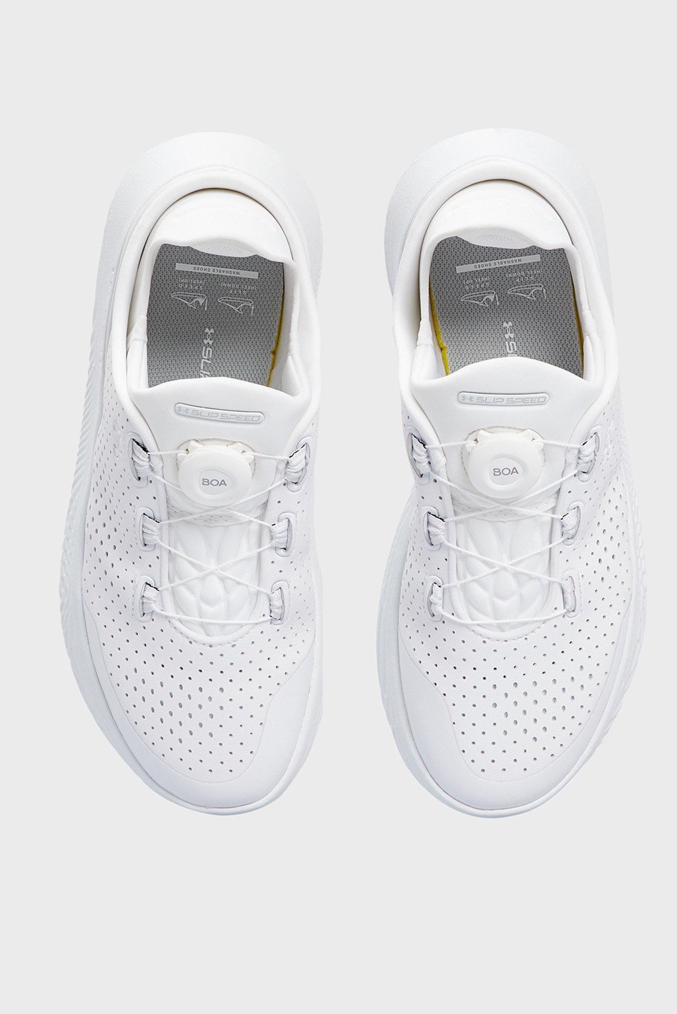 Белые кроссовки UA Slipspeed Trainer NB 4