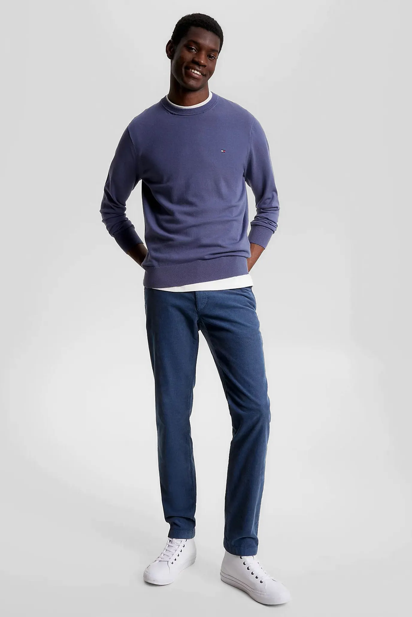 Мужской синий джемпер 2