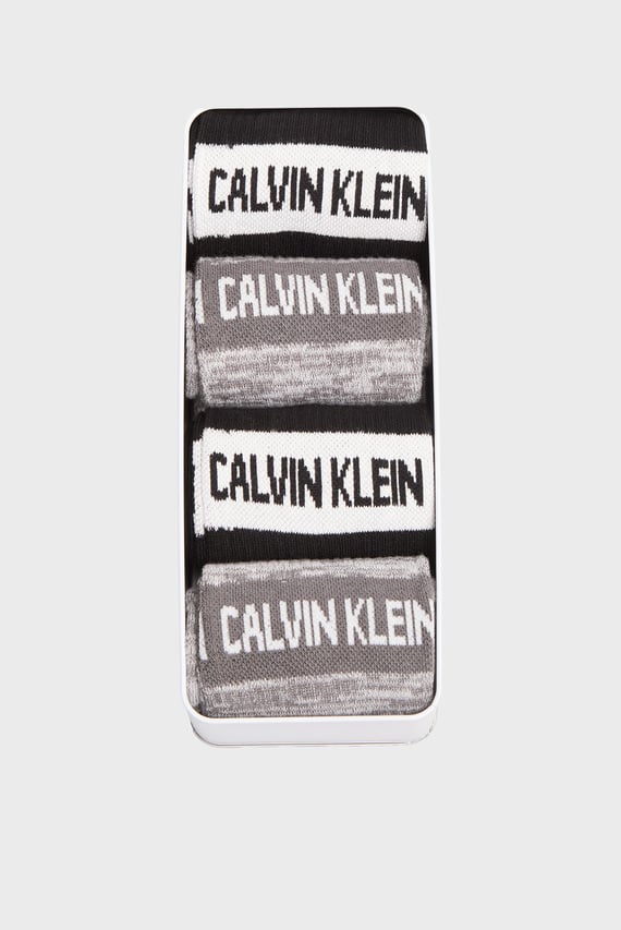 Набор носков CKJ MEN SOCK 4P GIFTBOX STRIPE Calvin Klein Jeans Набор носков CKJ MEN SOCK 4P GIFTBOX STRIPE Calvin Klein Jeans