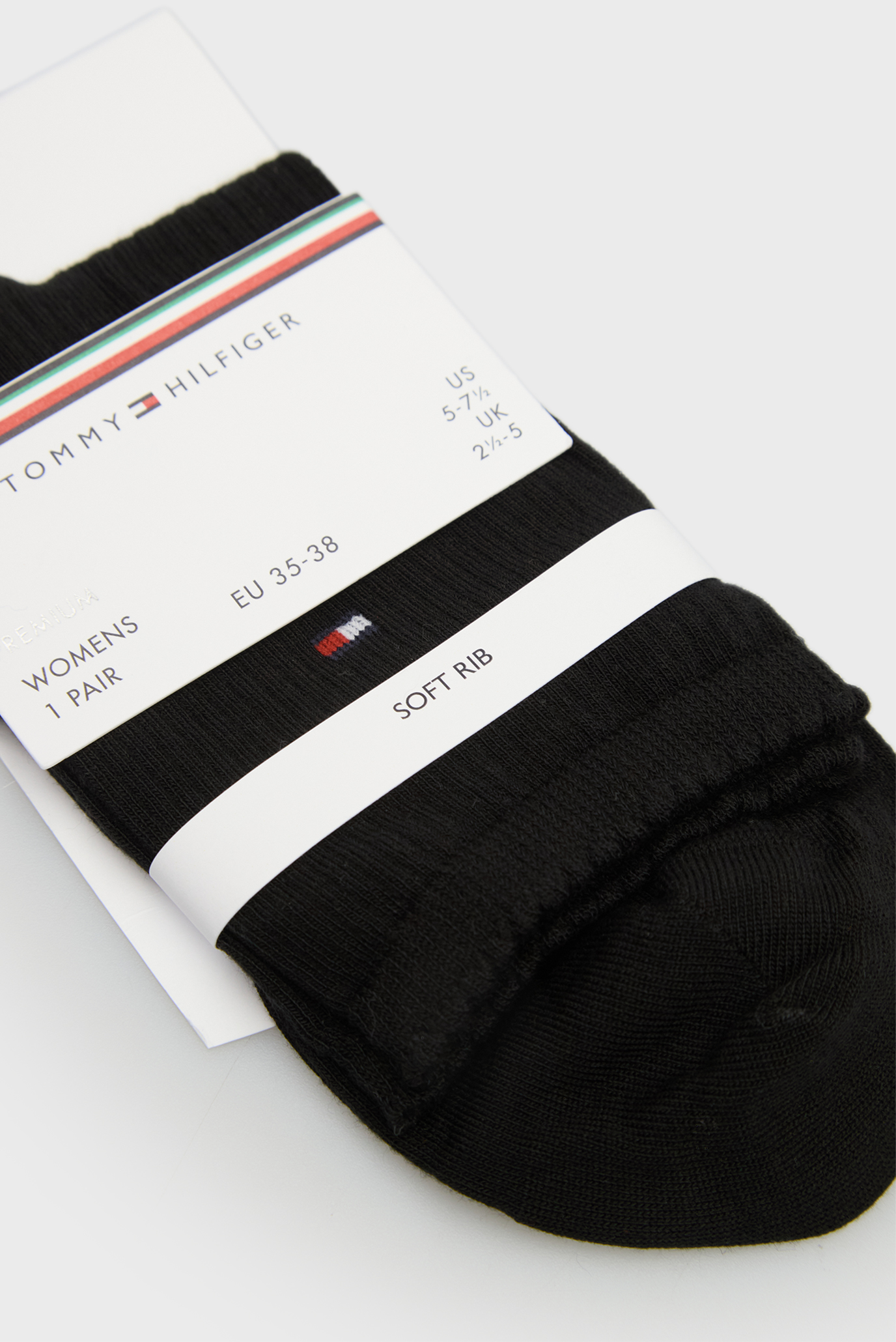 Носки TH WOMEN SHORT SOCK 1P PREMIUM RIBTommy Hilfiger Носки TH WOMEN SHORT SOCK 1P PREMIUM RIB 3