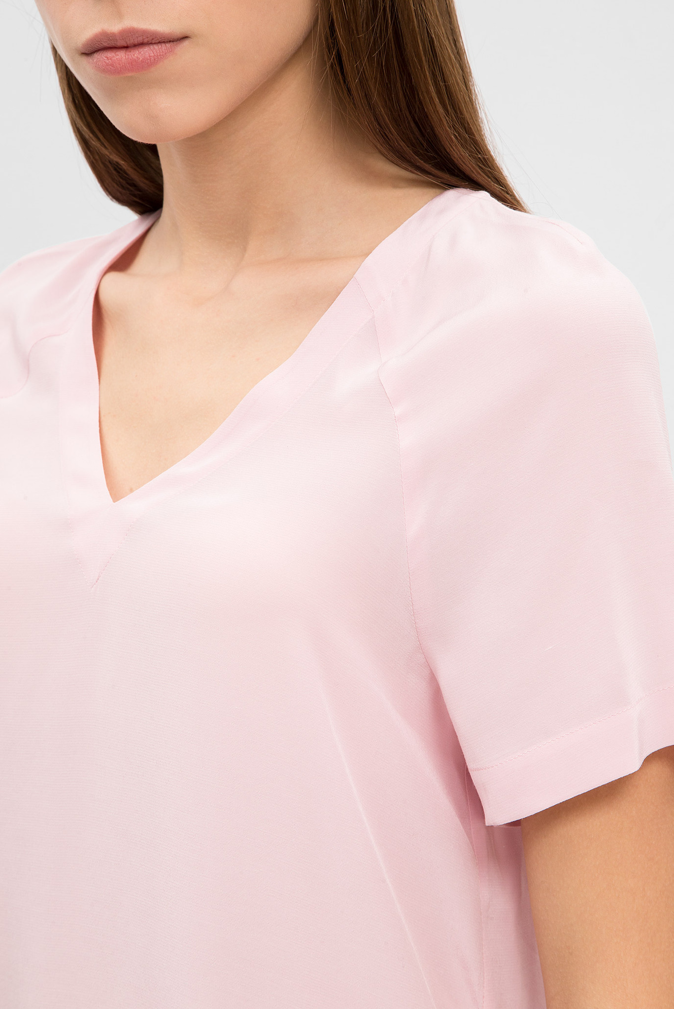 Женская розовая блуза 4