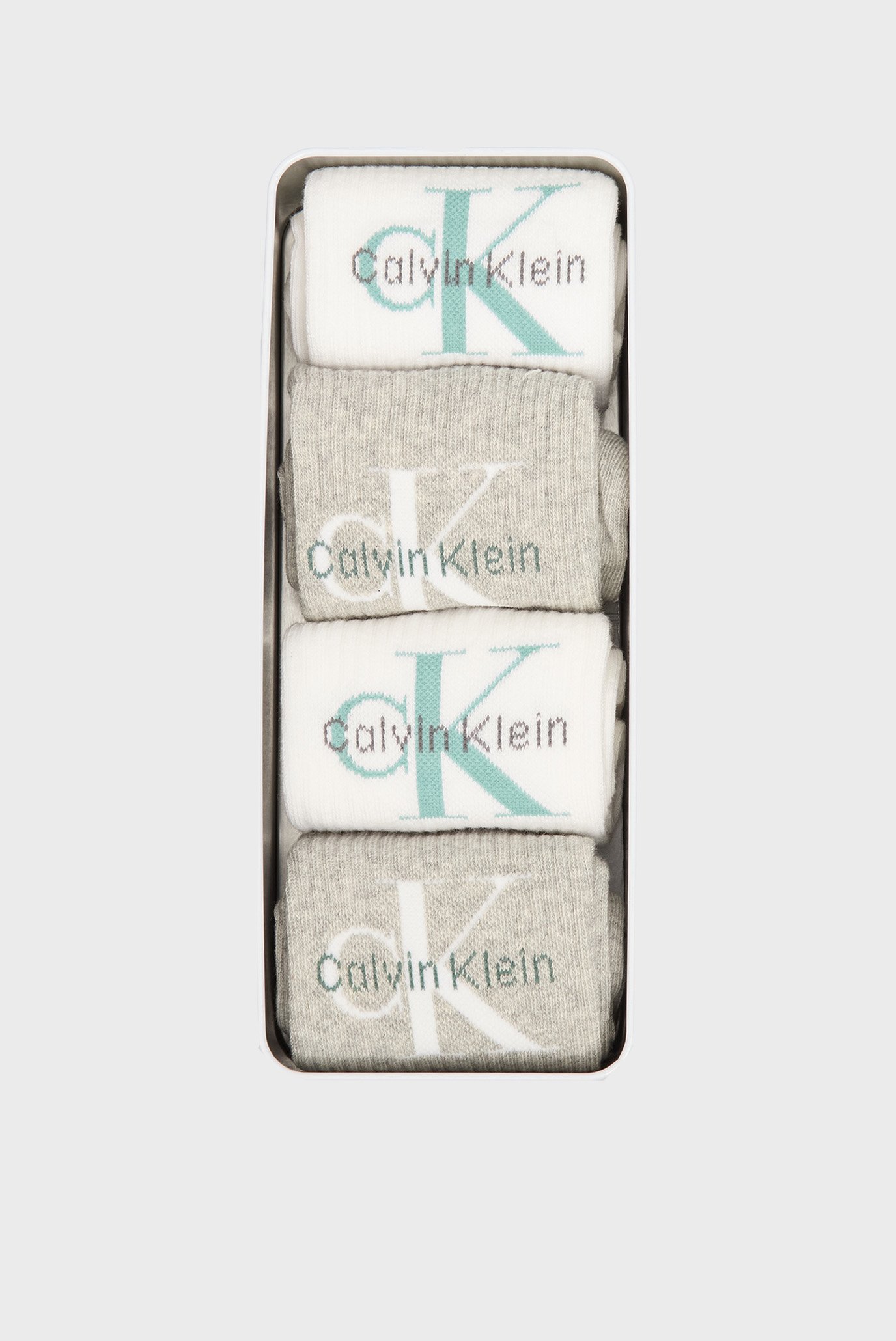 Набор носков CKJ WOMEN SOCK 4P GIFTBOX MONOCalvin Klein Jeans Набор носков CKJ WOMEN SOCK 4P GIFTBOX MONO 1