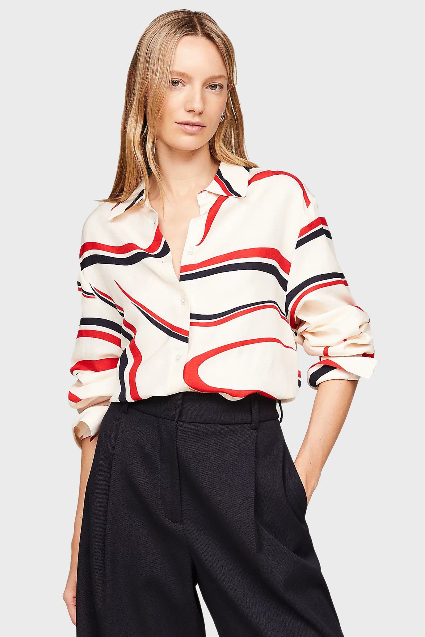 Рубашка RIBBON FLUID RELAXED LS SHIRT 5