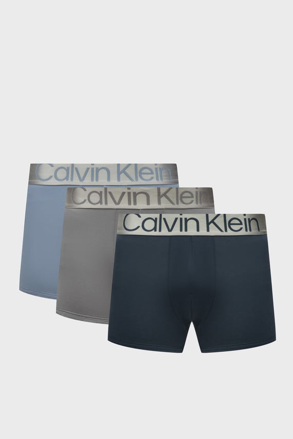 Мужские боксеры (3 шт) TRUNK Calvin Klein