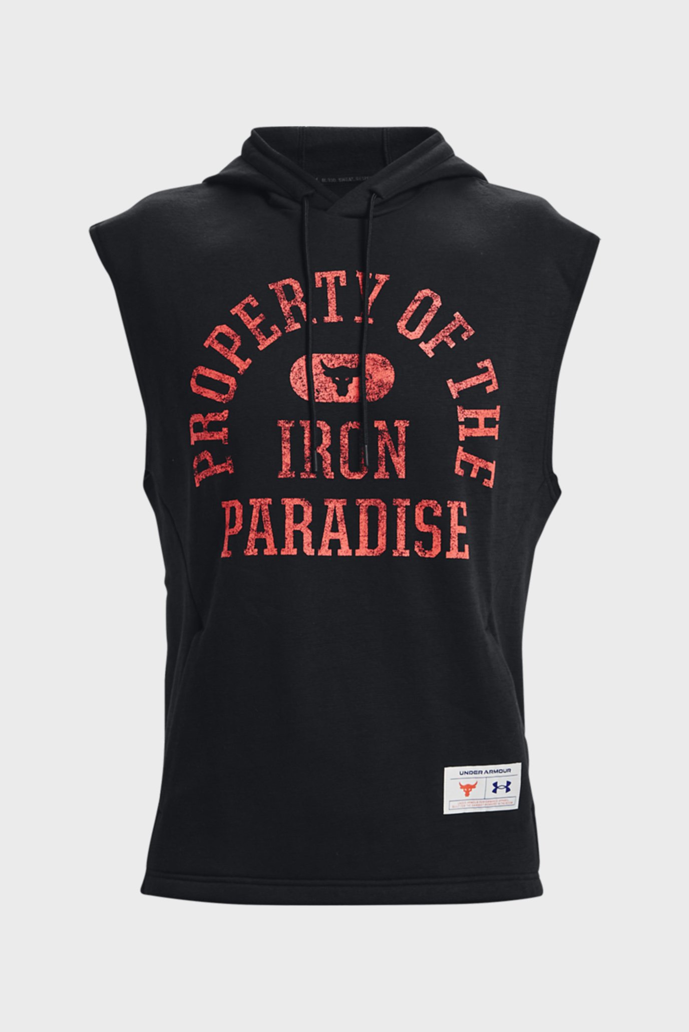 Мужское черное худи UA Pjt Rock CC Fleece SL HD Under Armour Мужское черное худи UA Pjt Rock CC Fleece SL HD 15