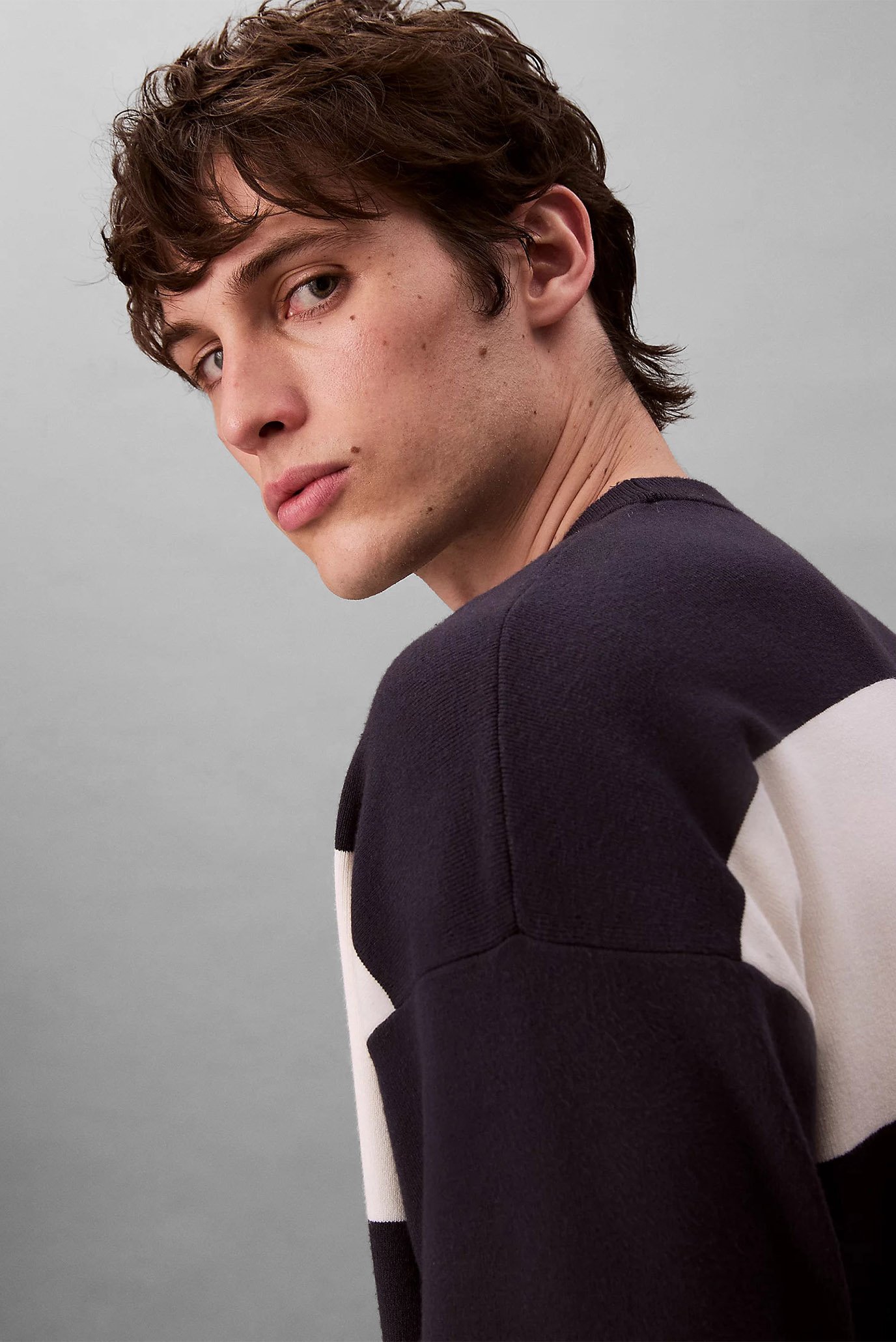 Свитер LS STRPD SNWY RLXD C 4