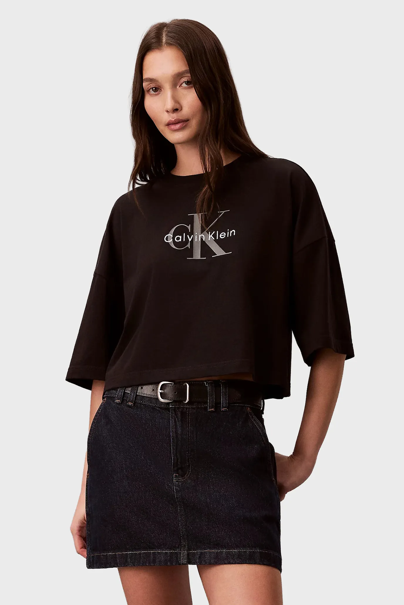 Футболка SS BOXY CROP MONOLOGO TEE 1