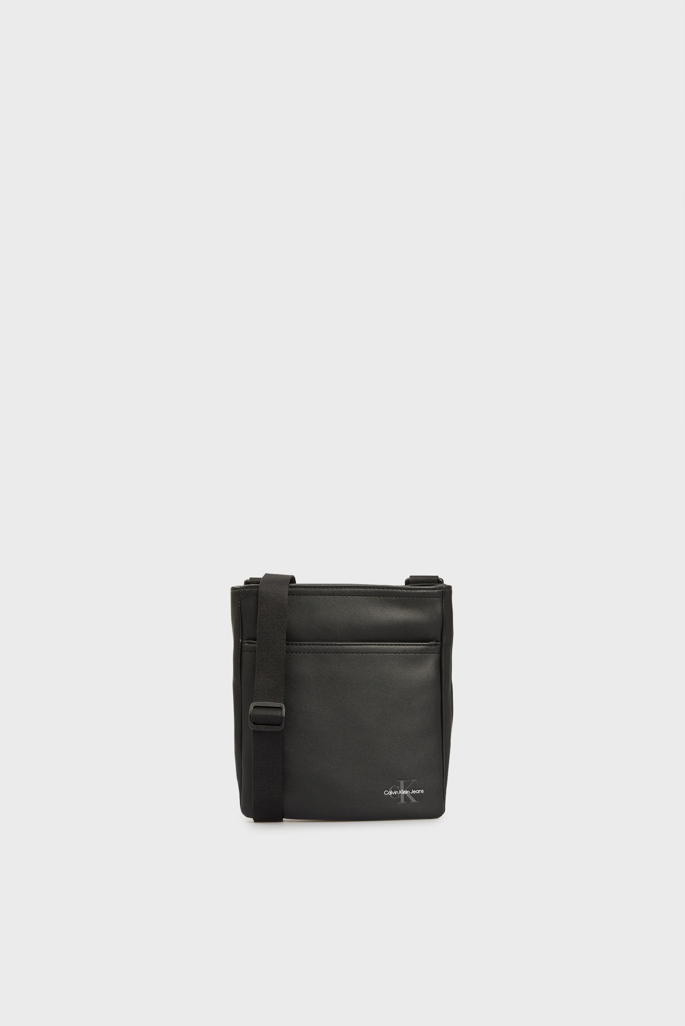 Мужская черная сумка MONO LOGO FLAT PACK 18 1