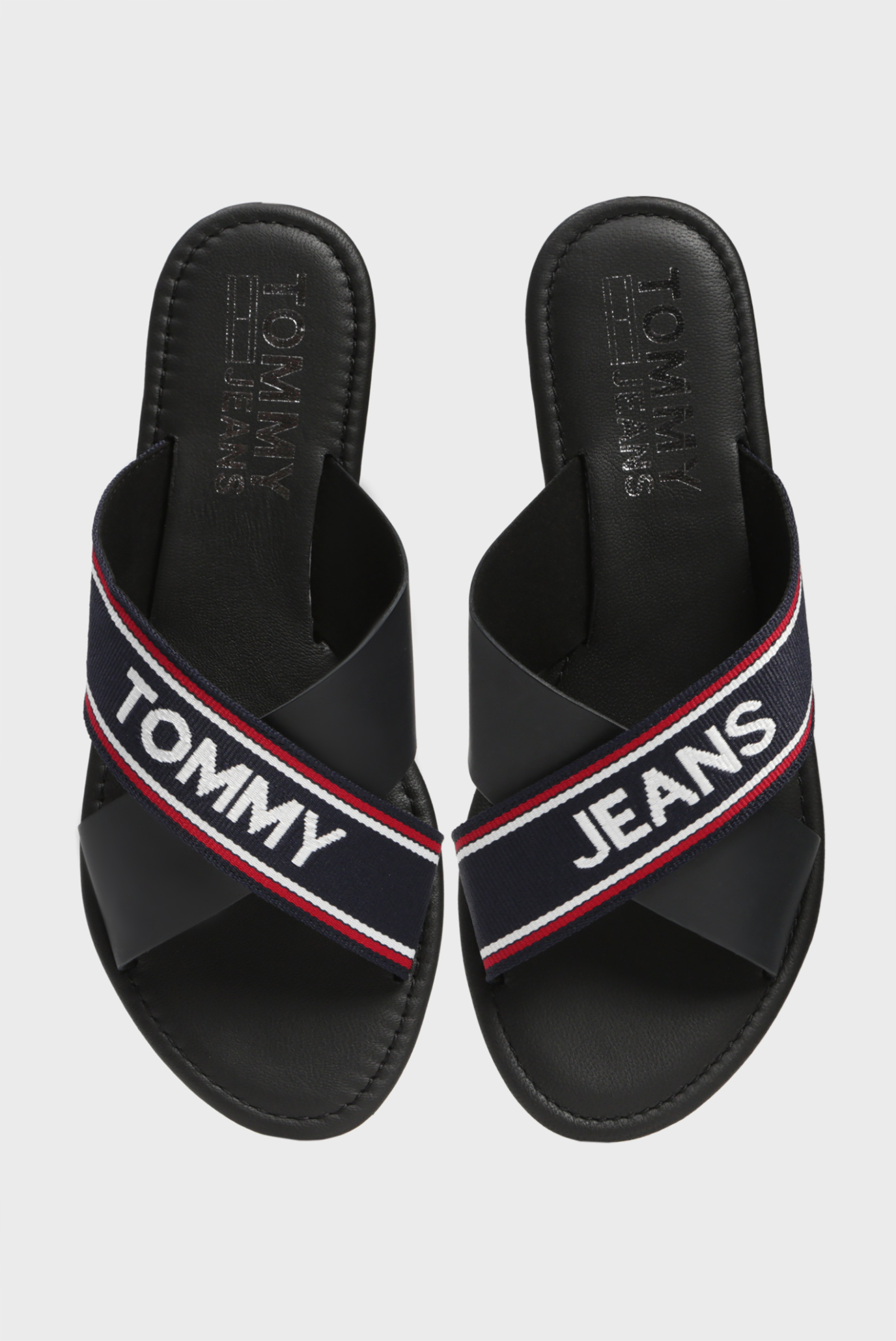 Женские черные слайдеры POP 8