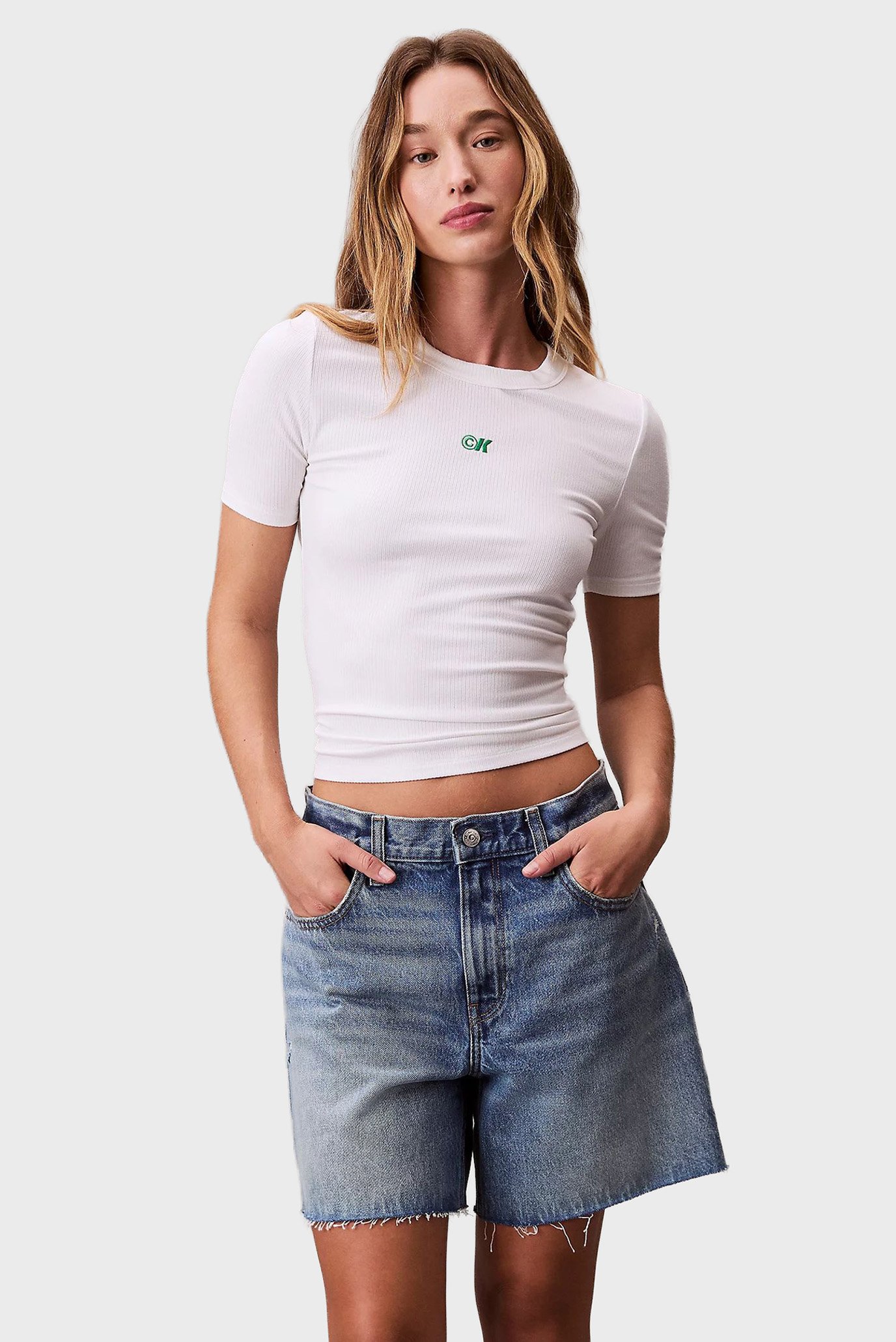 Футболка/A- Modal Rib Tee (essential) 1
