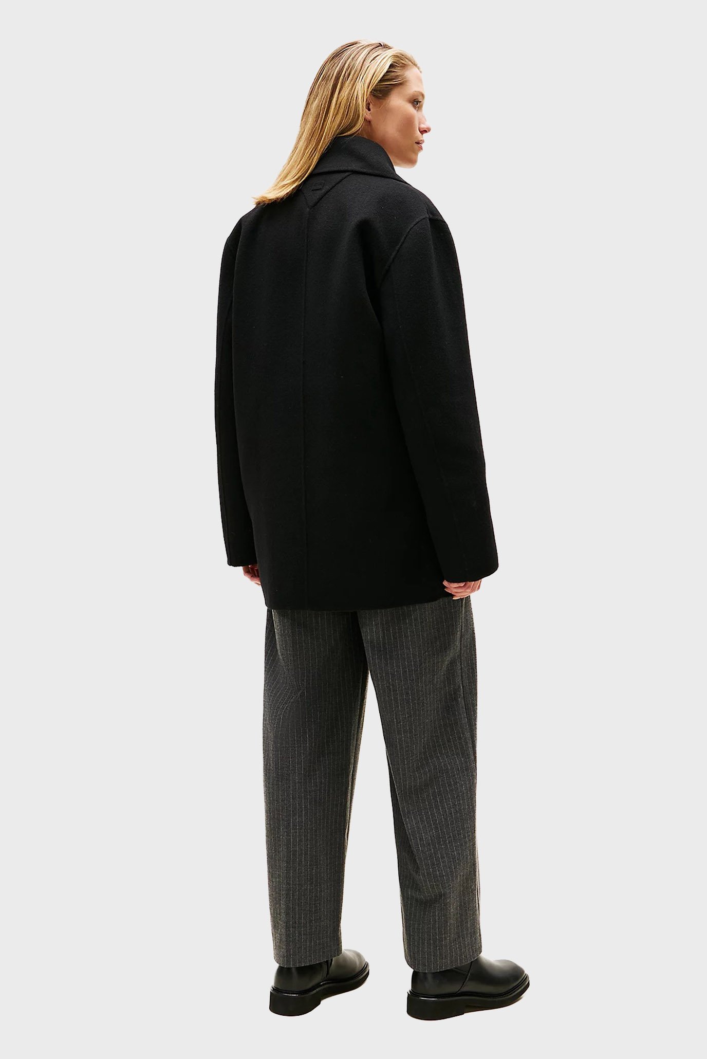 Пальто DF WOOL BLEND REG PEACOAT 4