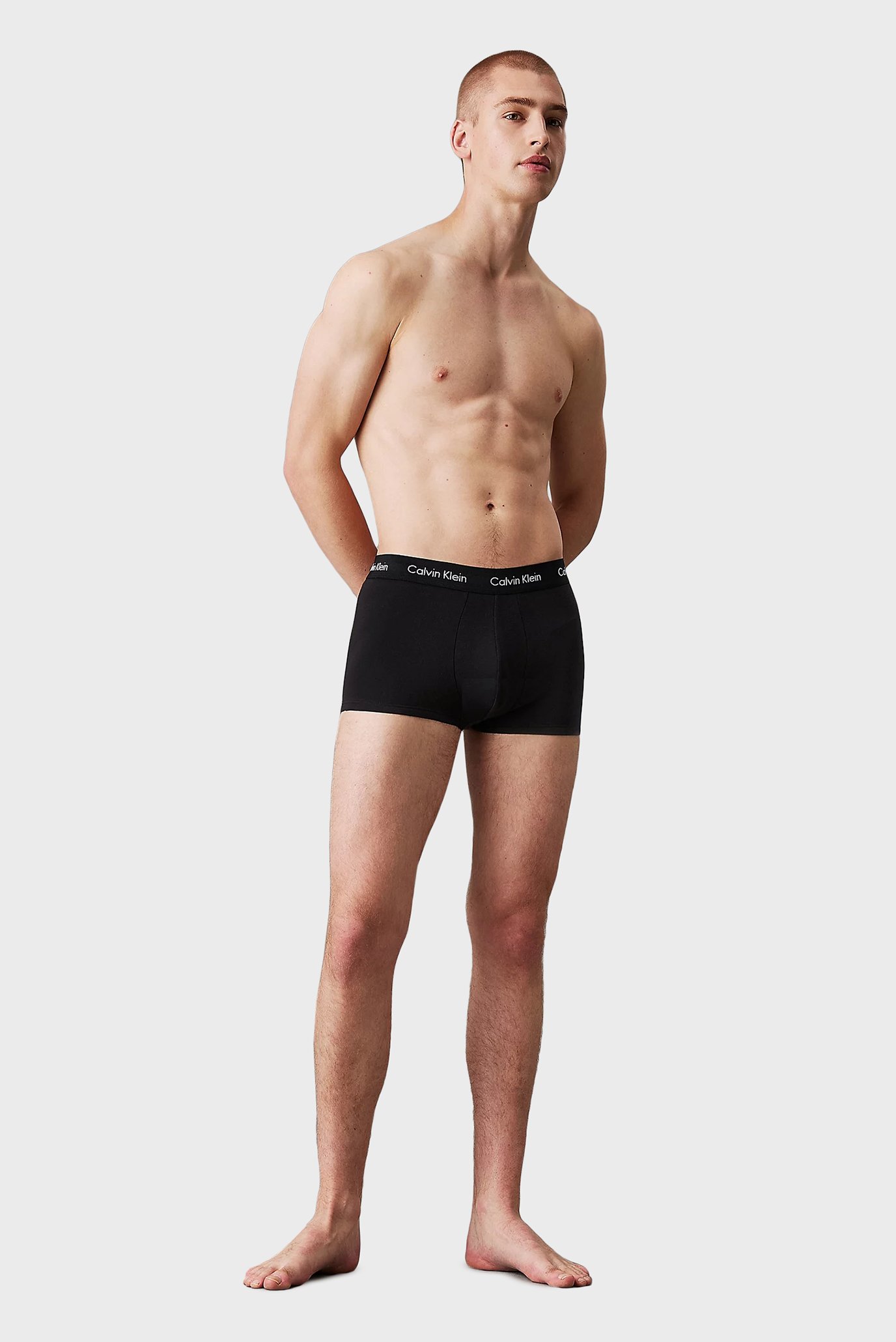 Мужские боксеры (3 шт) LOW RISE TRUNKCalvin Klein Мужские боксеры (3 шт) LOW RISE TRUNK 3