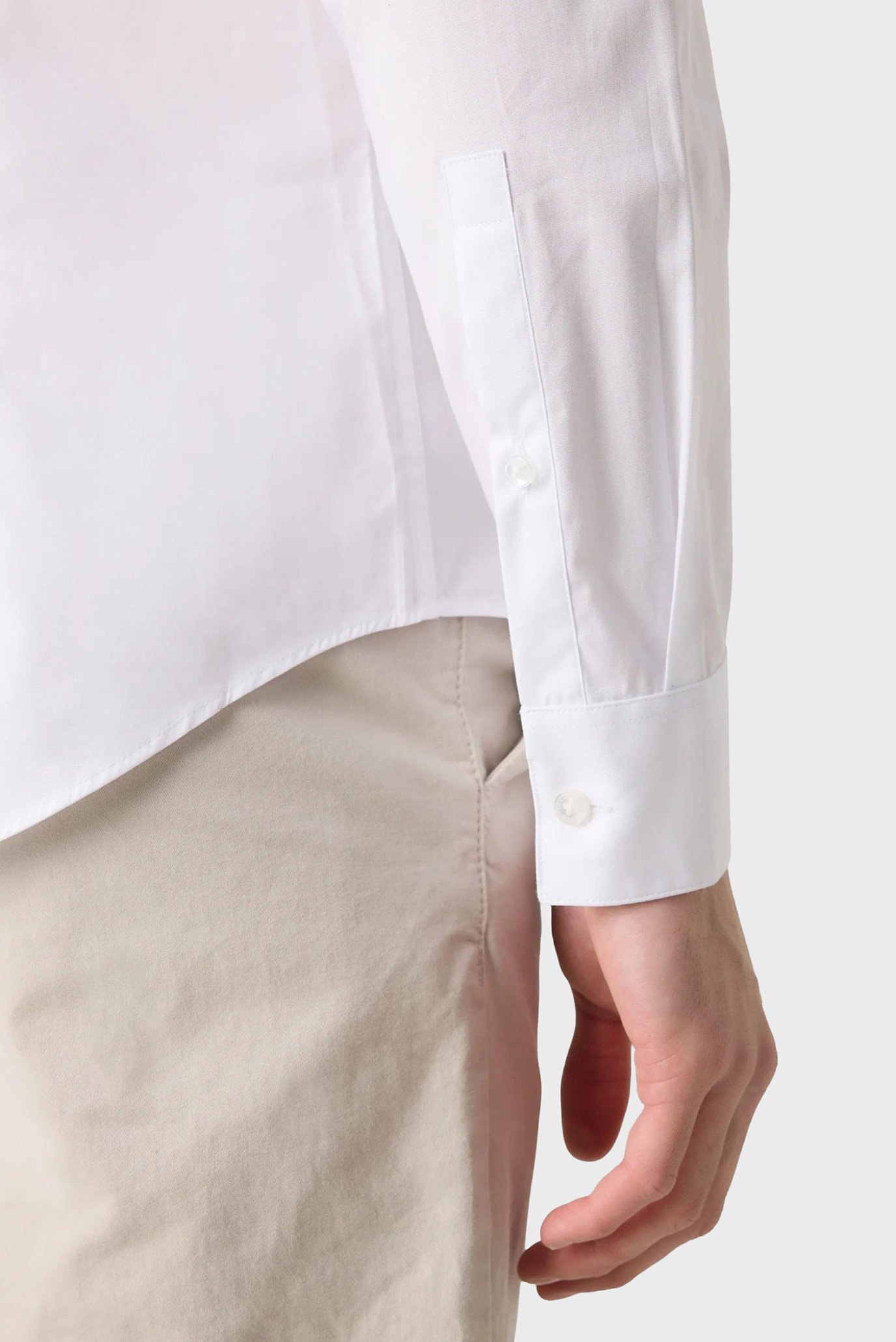 Рубашка SLIM ESNTL POPLIN NOS STR SLD 7