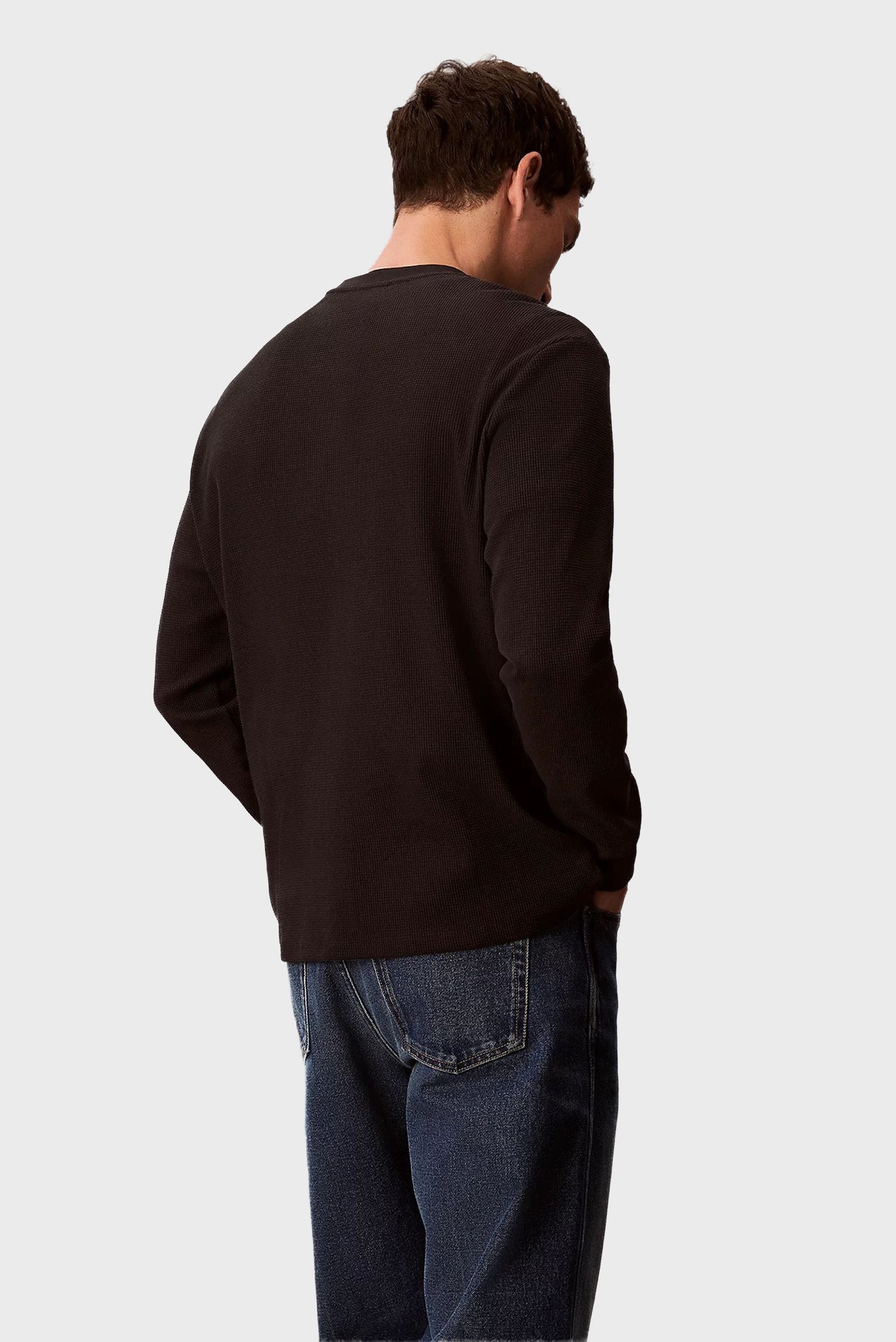 Лонгслив LS WAFFLE BADGE CREWNK TEE 3